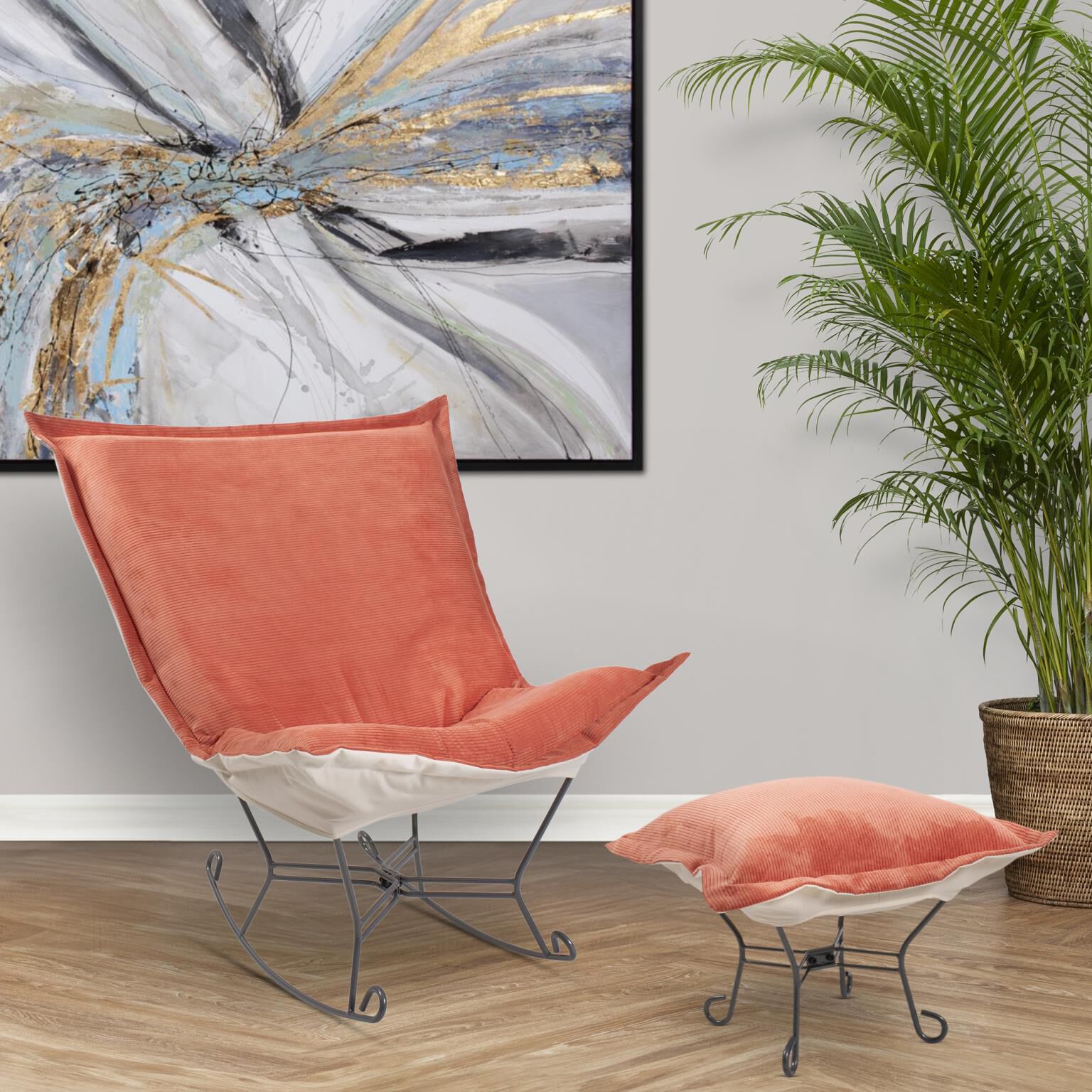 The Pana Puff Ottoman Cover by Howard Elliott Collection