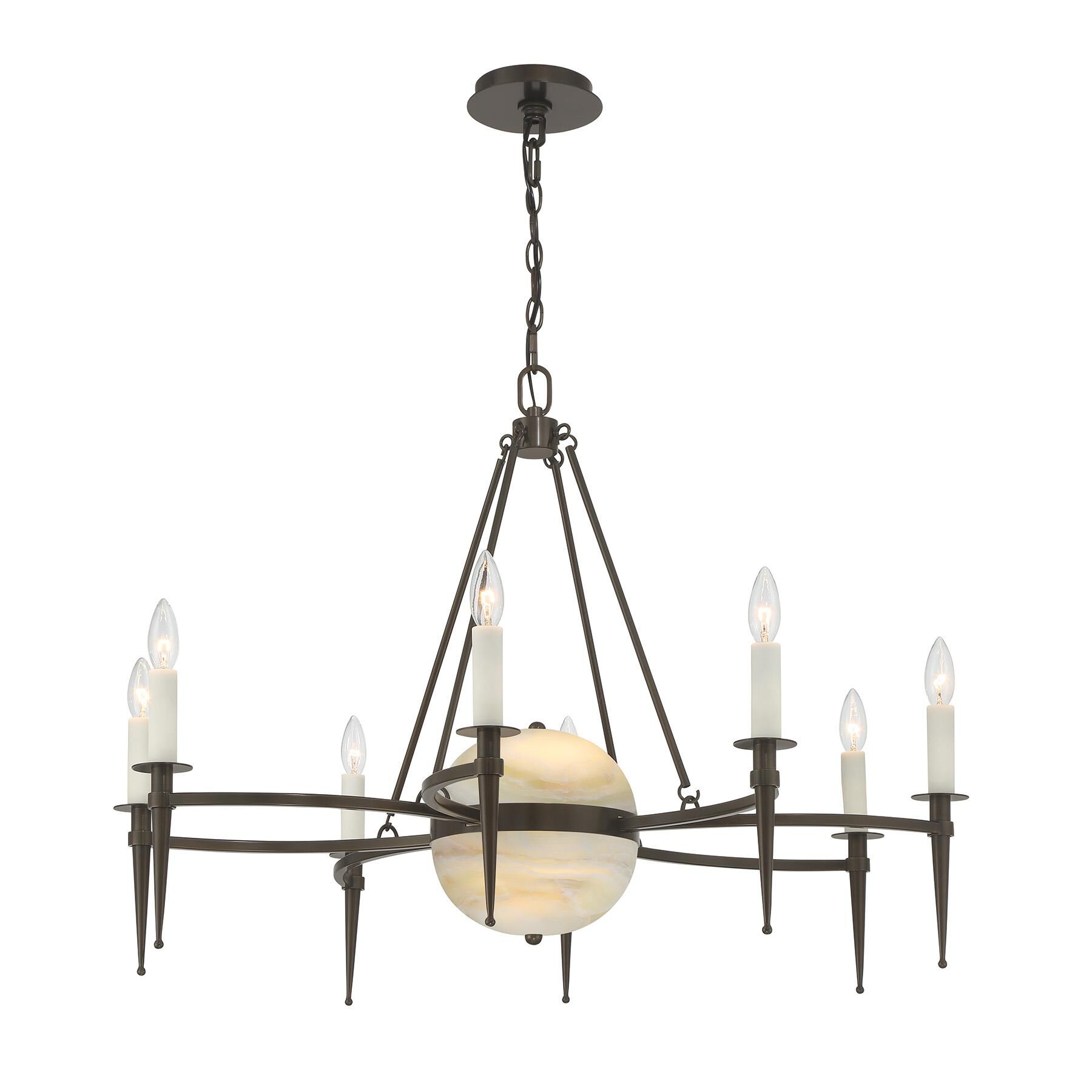 Dann Foley Sanger 37 Inch Chandelier by Savoy House