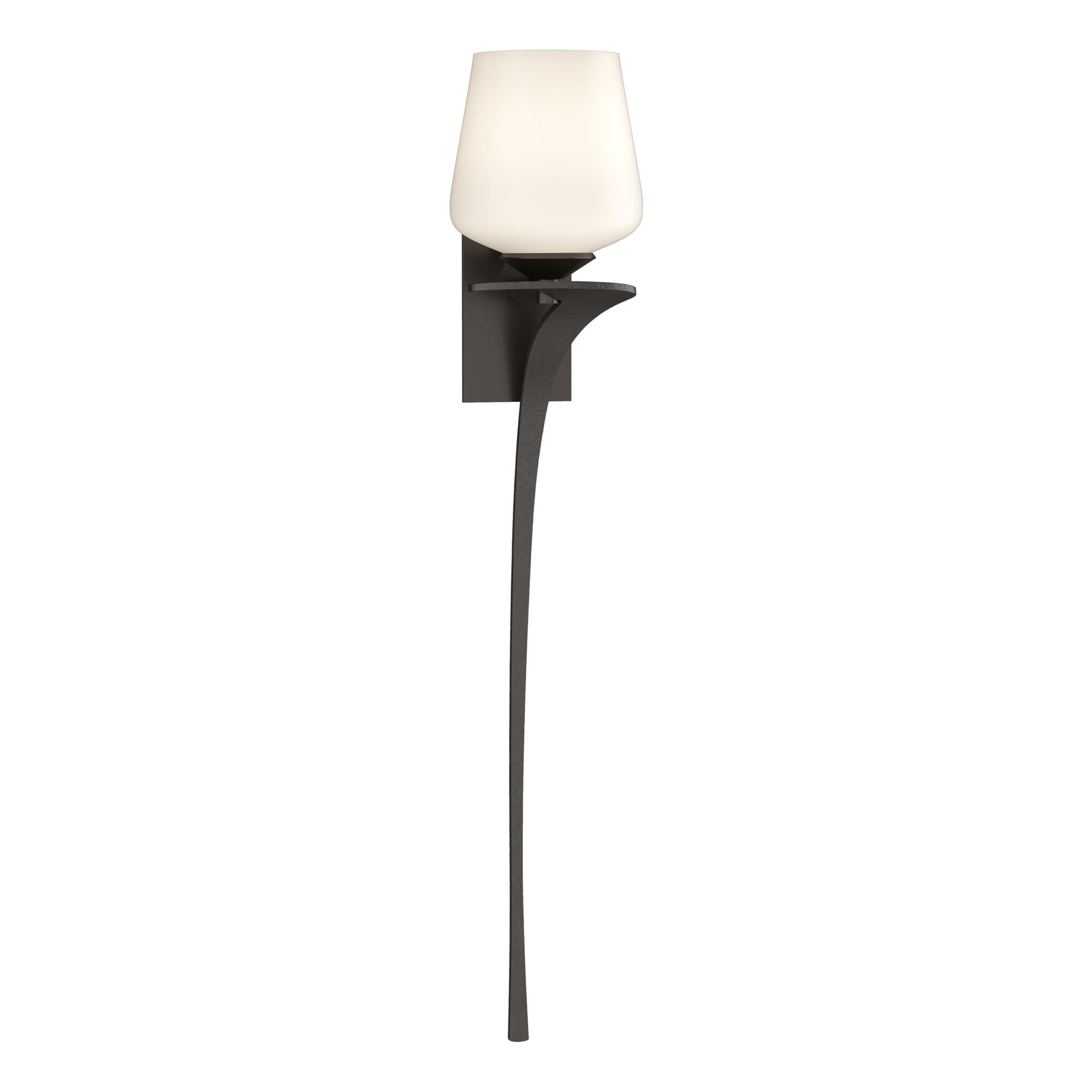 Shown in Oil Rubbed Bronze finish and Opal glass