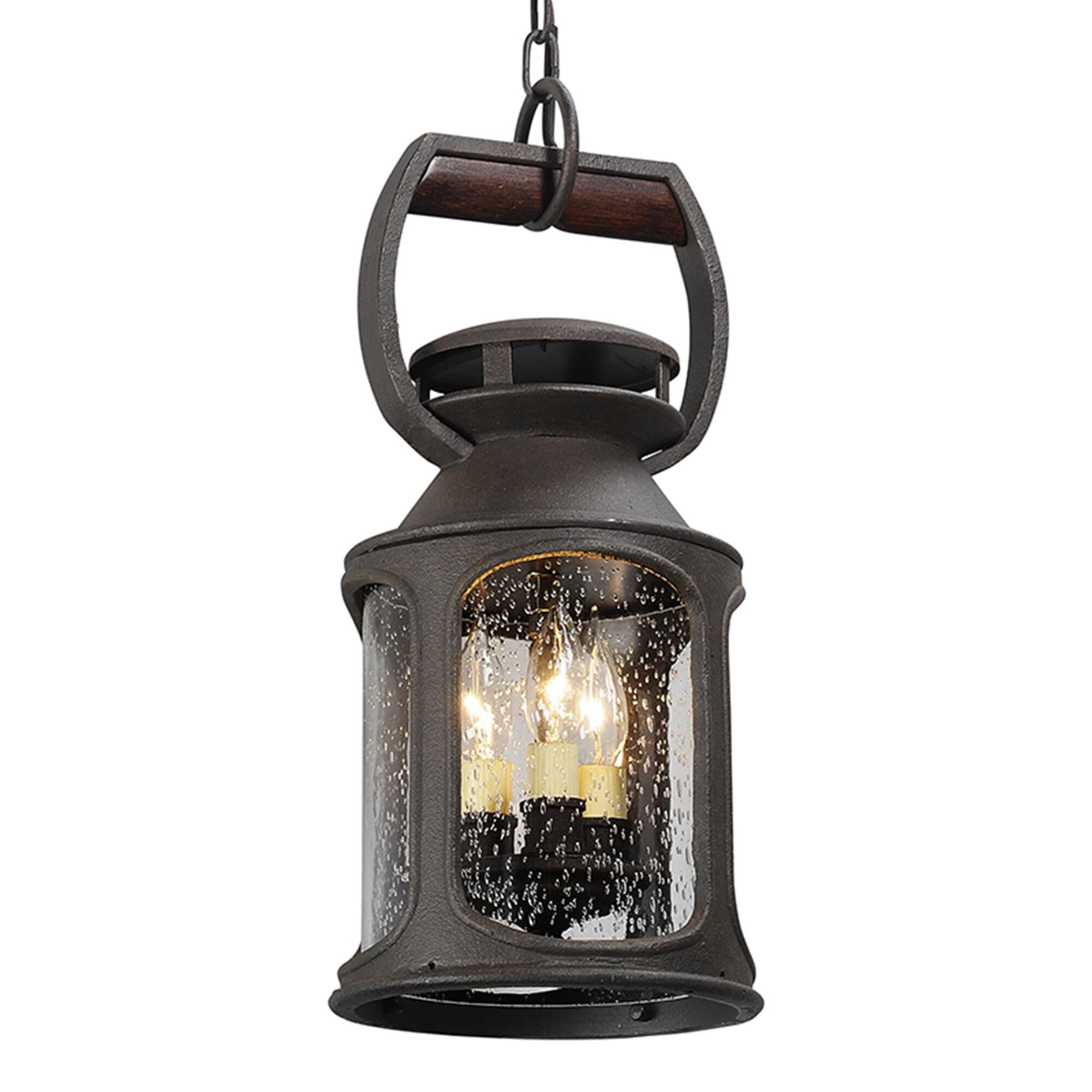 Old Trail 8 Inch Outdoor Hanging Lantern,