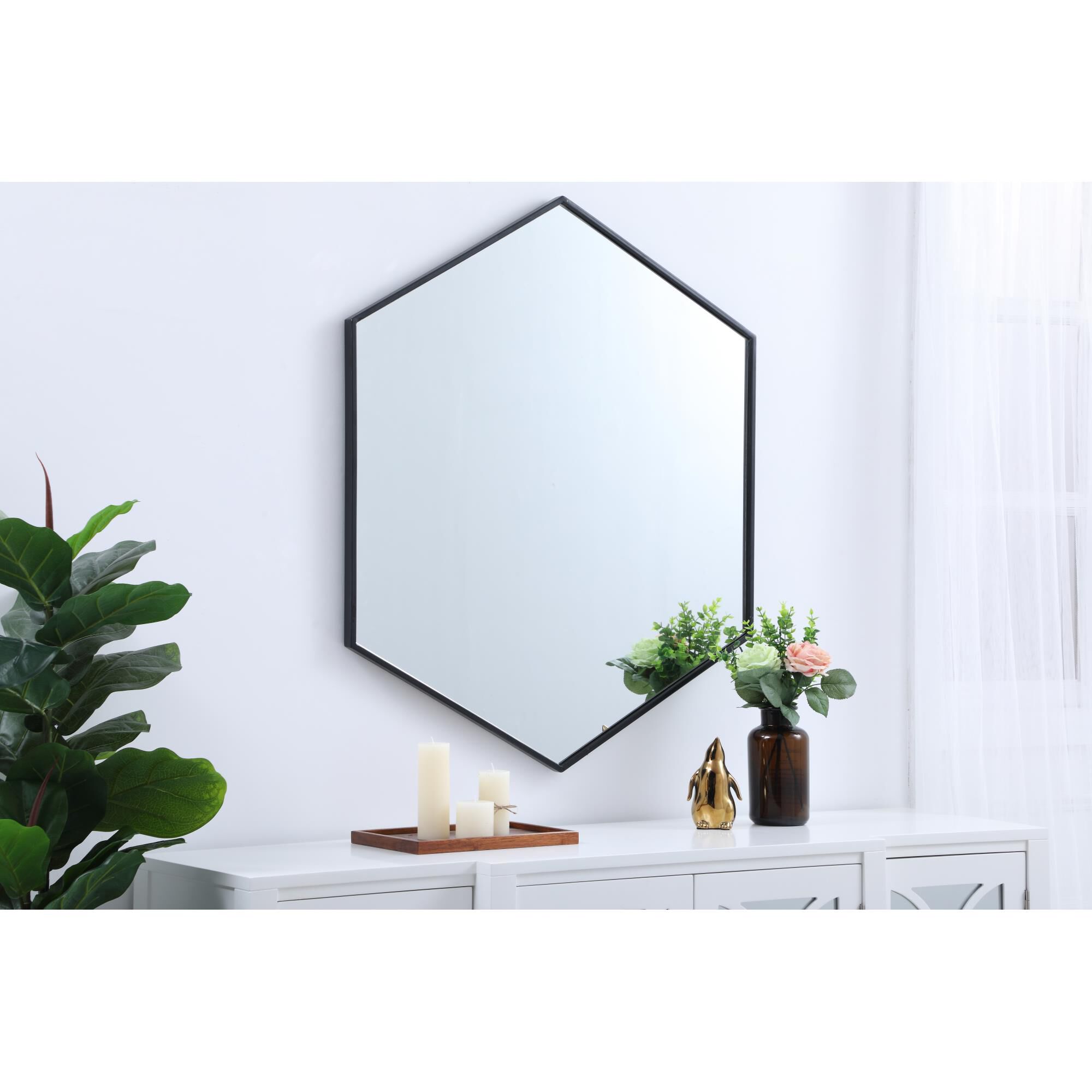 Shown in Black finish