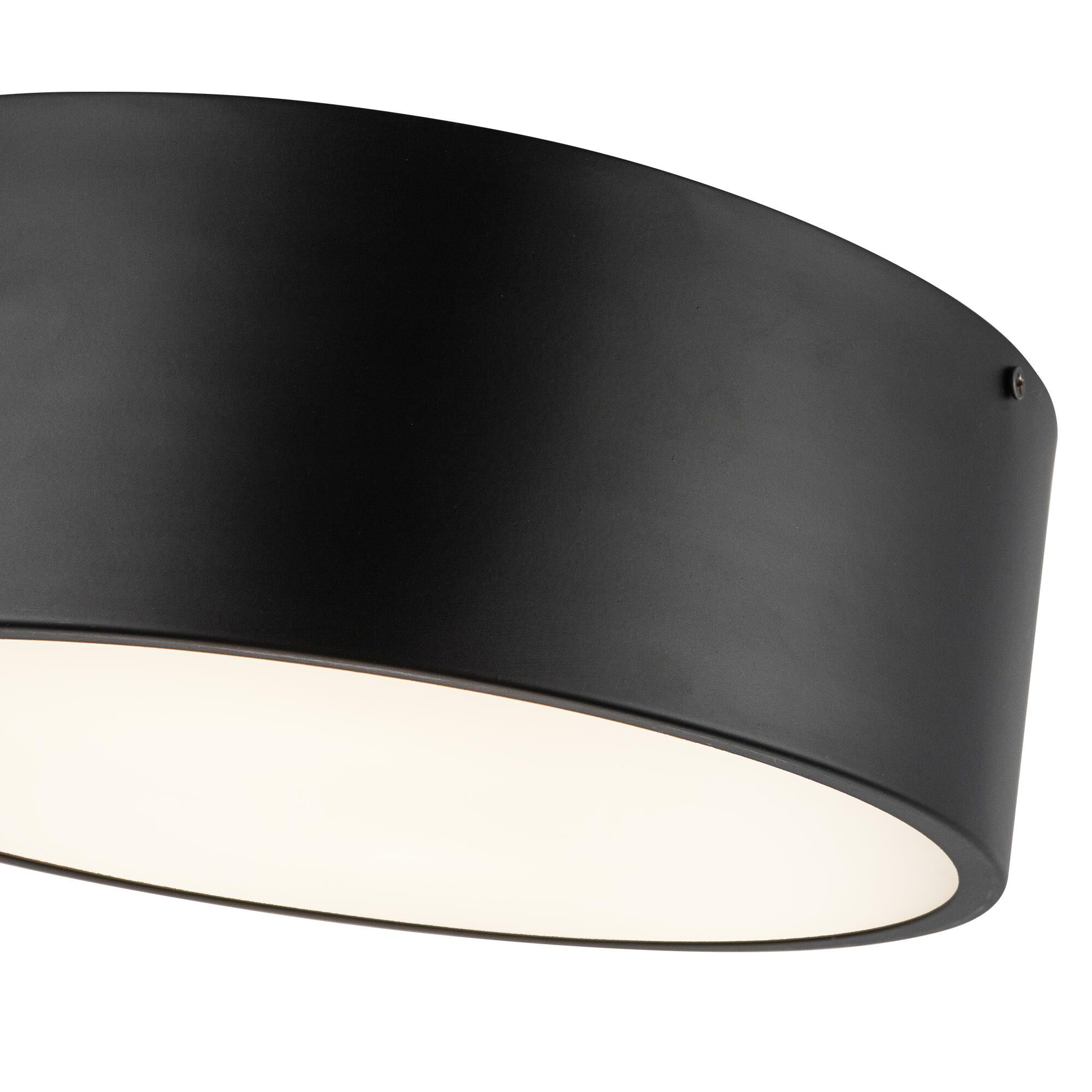 Brisbane 12 Inch 2 Light Flush Mount,