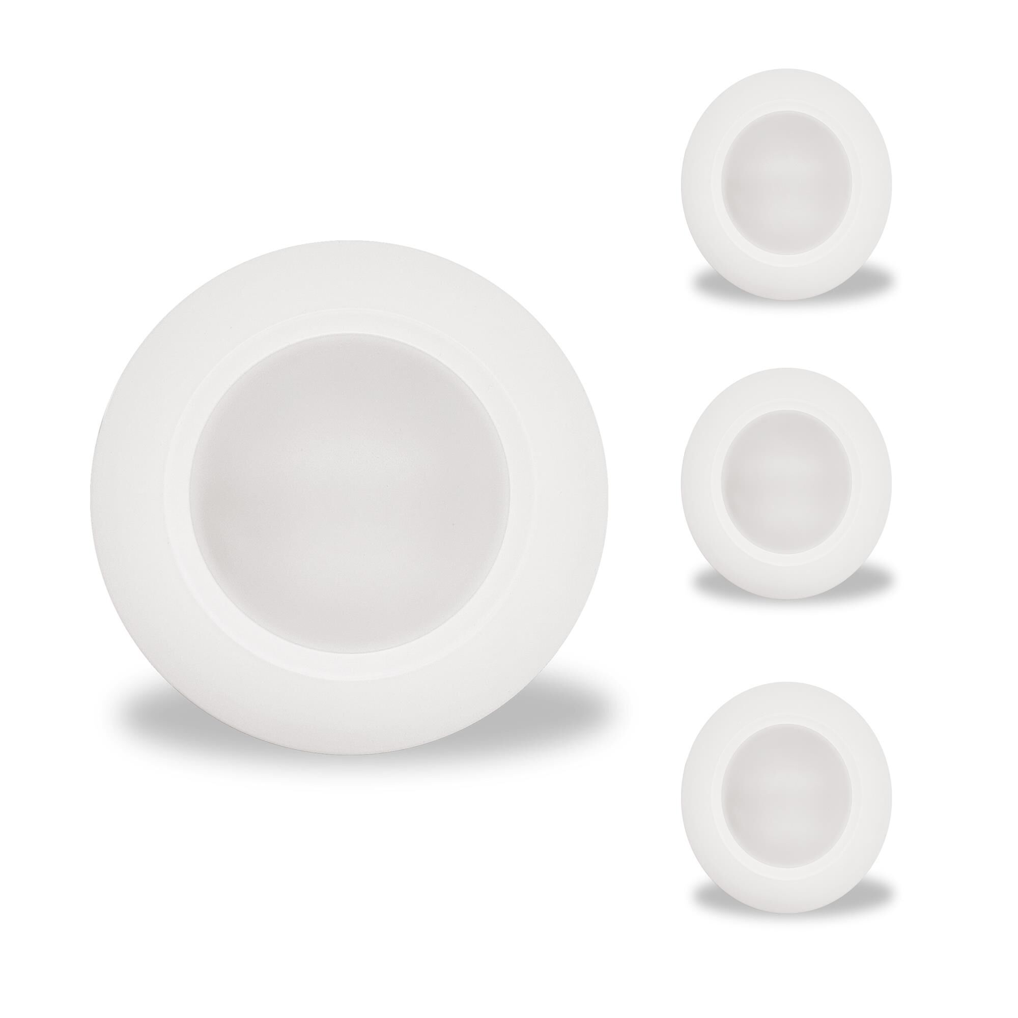 Shown in White finish