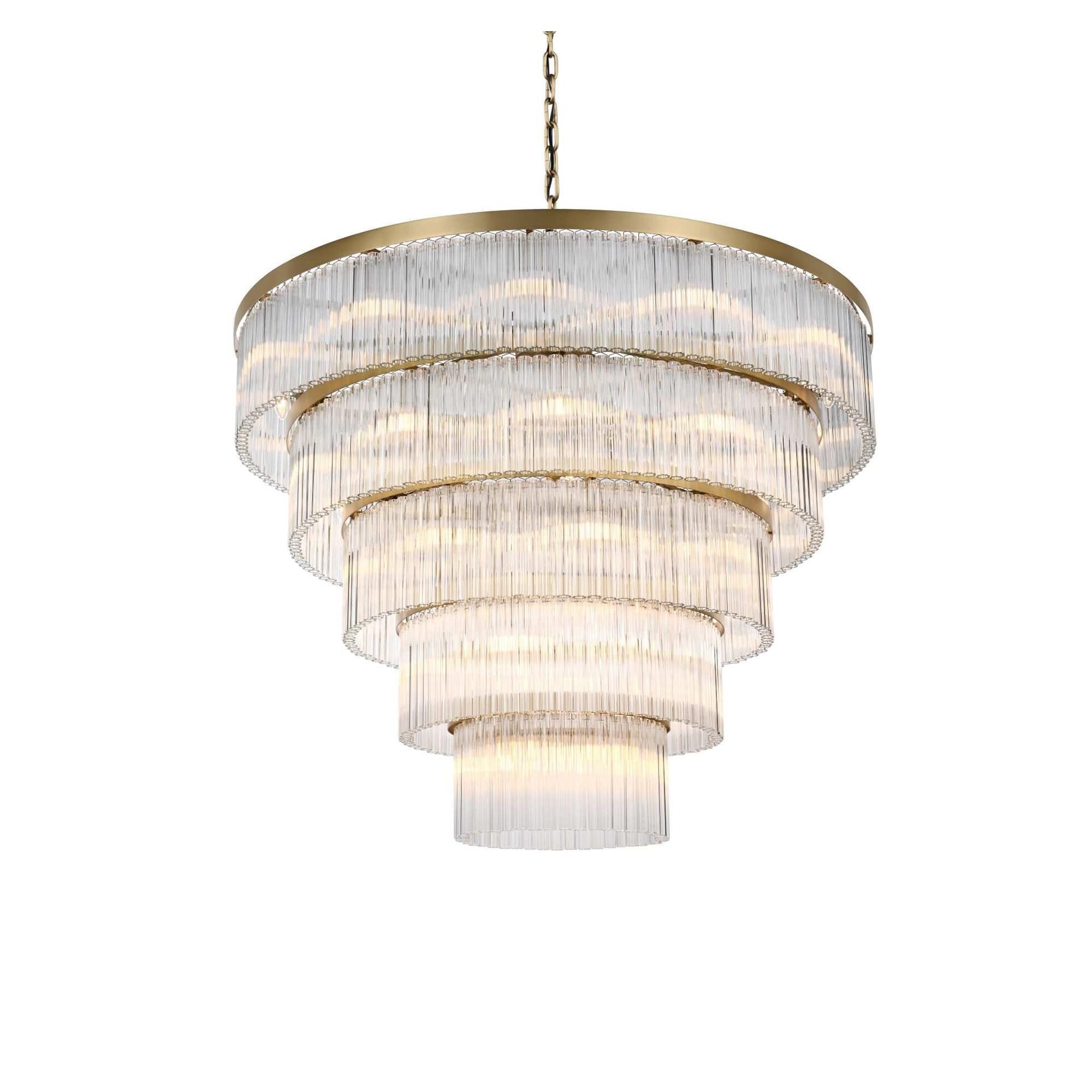 Harlow 48 Inch Chandelier by Elegant Lighting