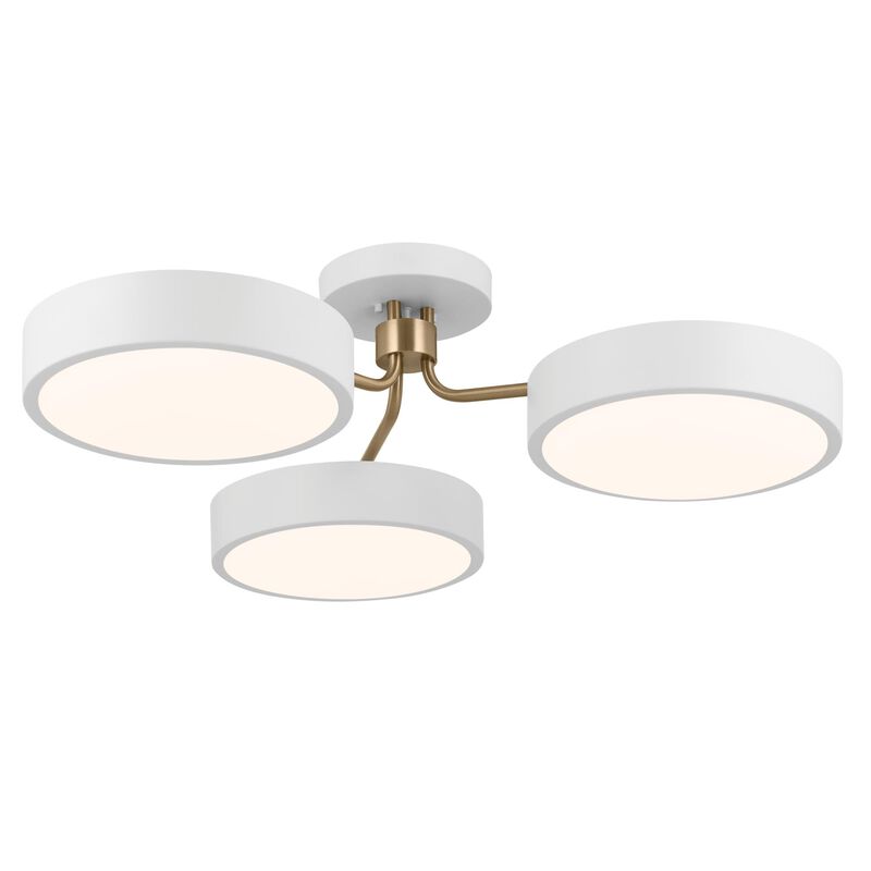 Sago 40 Inch Semi Flush Mount by Kichler