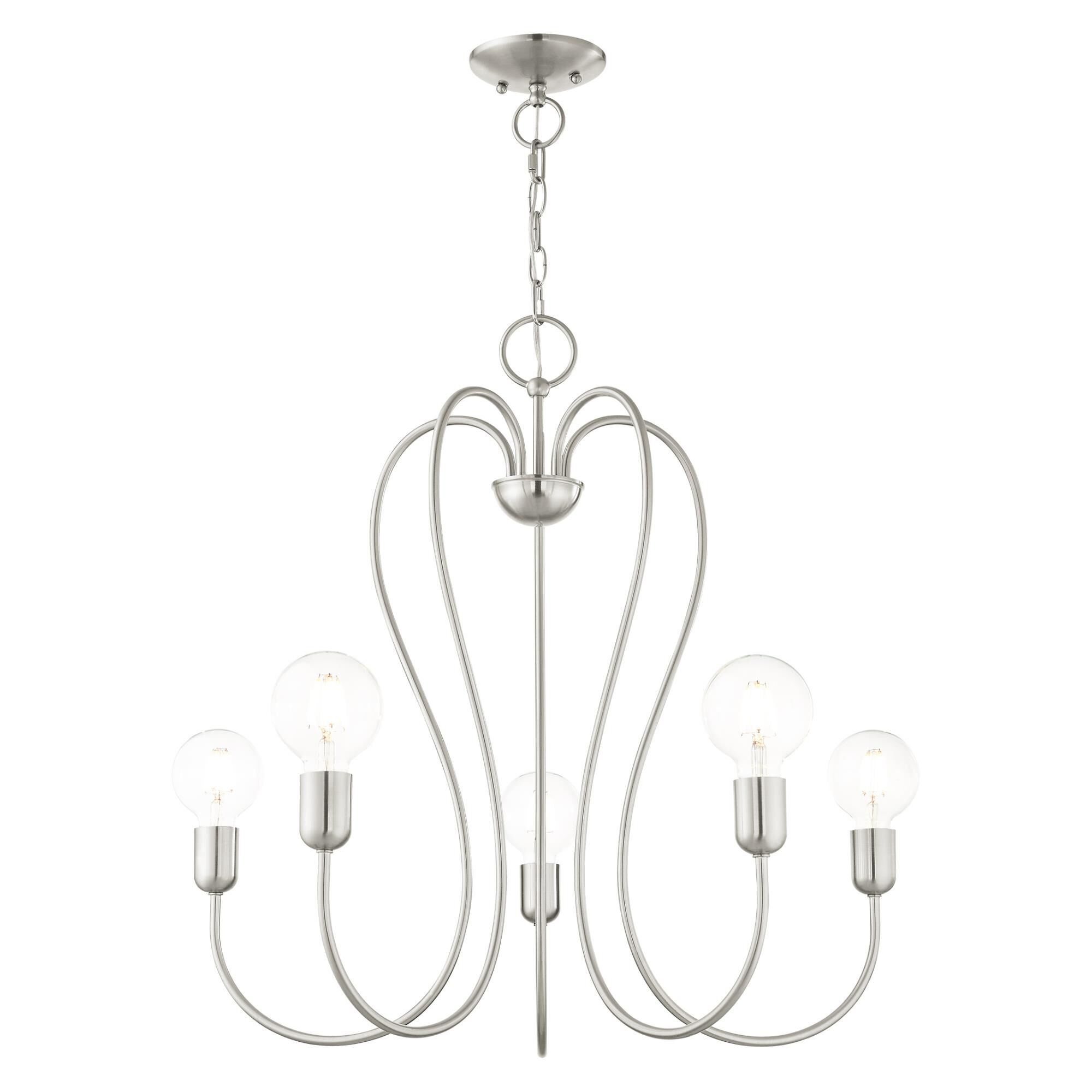 Lucerne 5 Light Chandelier by Livex Lighting