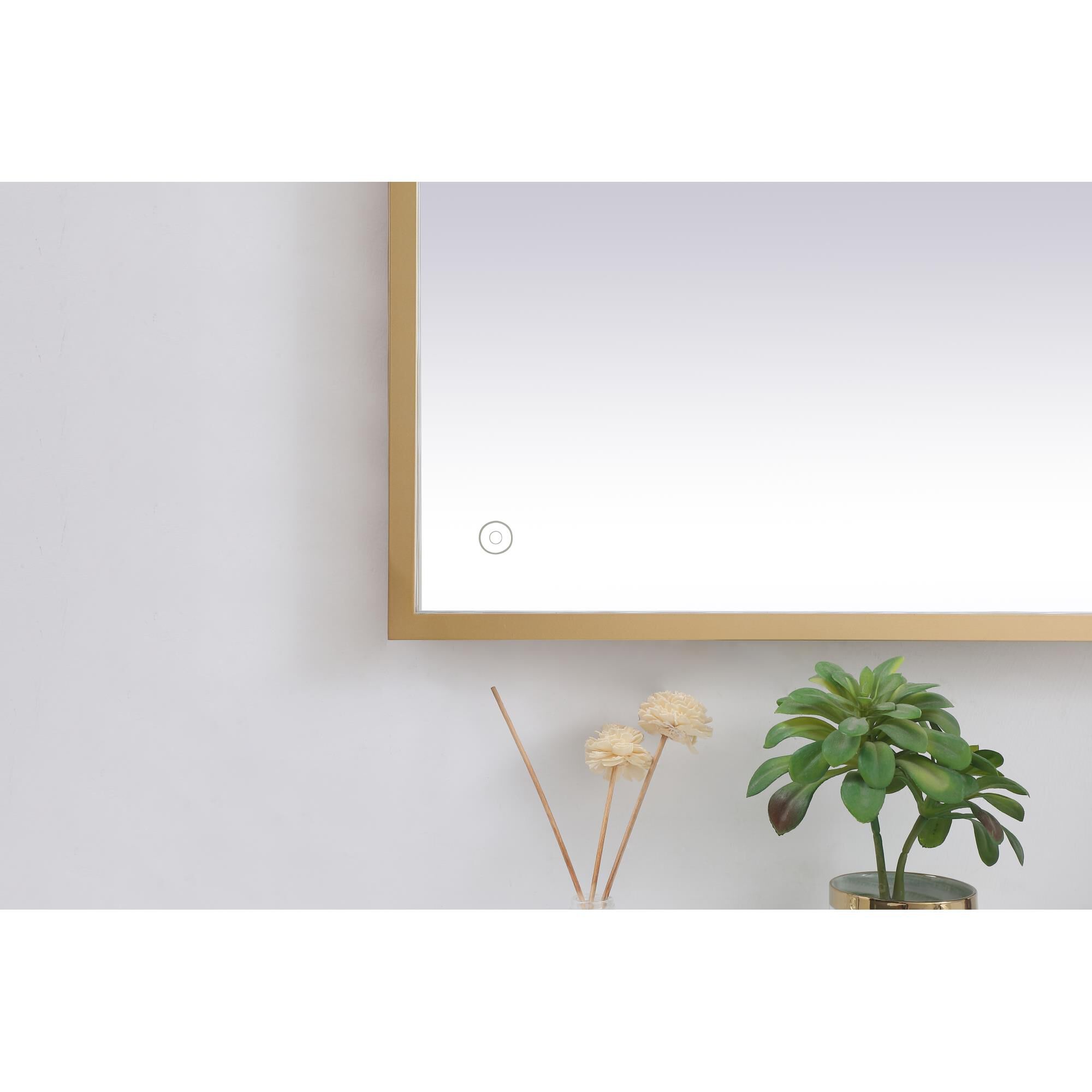 Pier LED Lighted Mirror by Elegant Decor