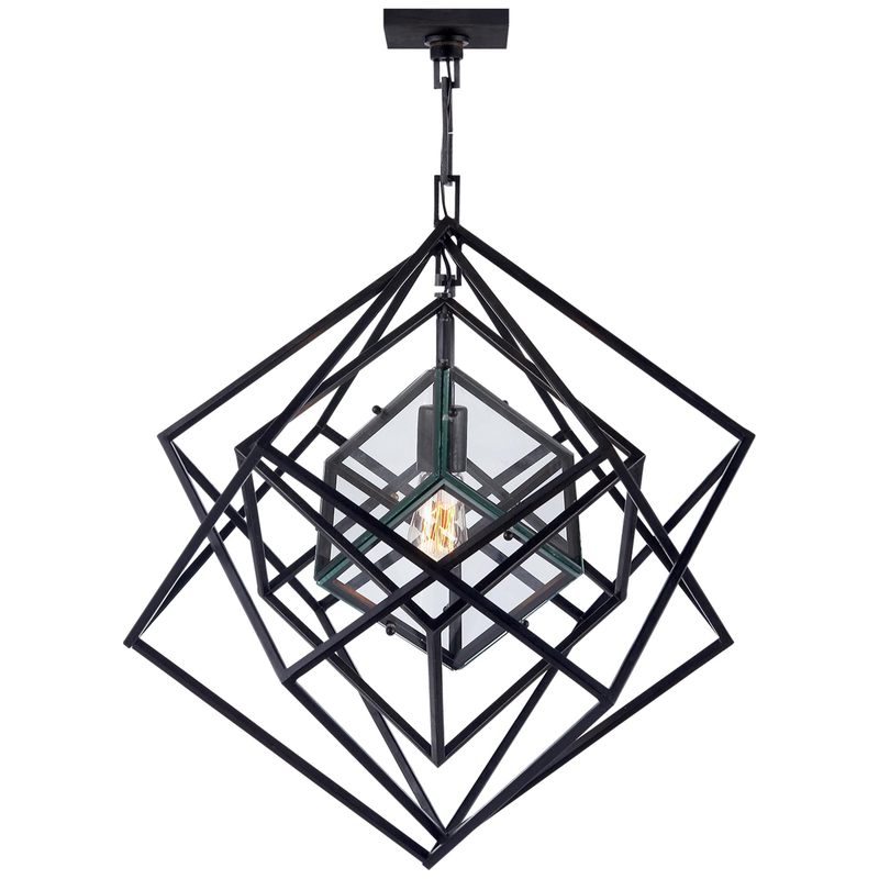 Visual Comfort Signature Collection Kelly Wearstler Cubist 22 Inch Chandelier