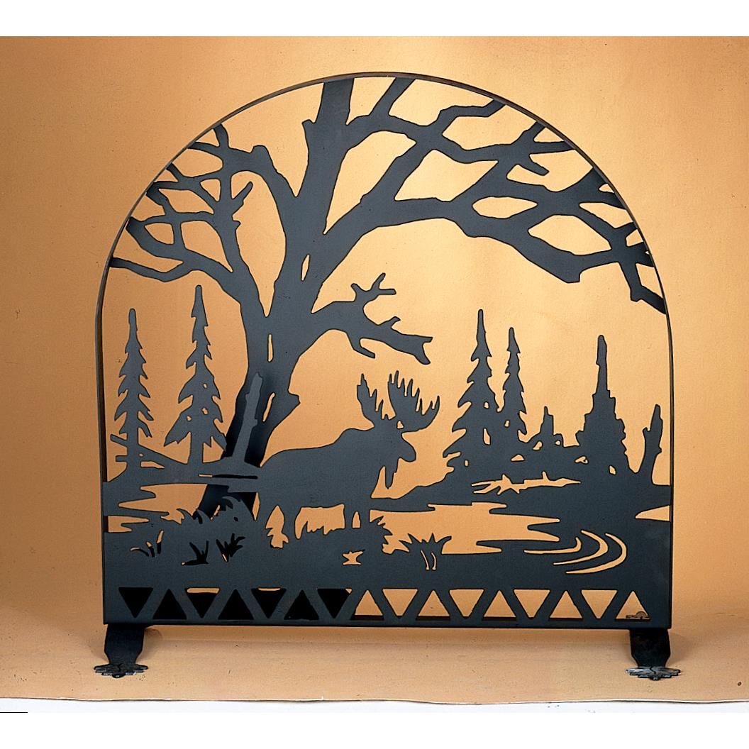 Moose Creek Fireplace Screen by Meyda Lighting