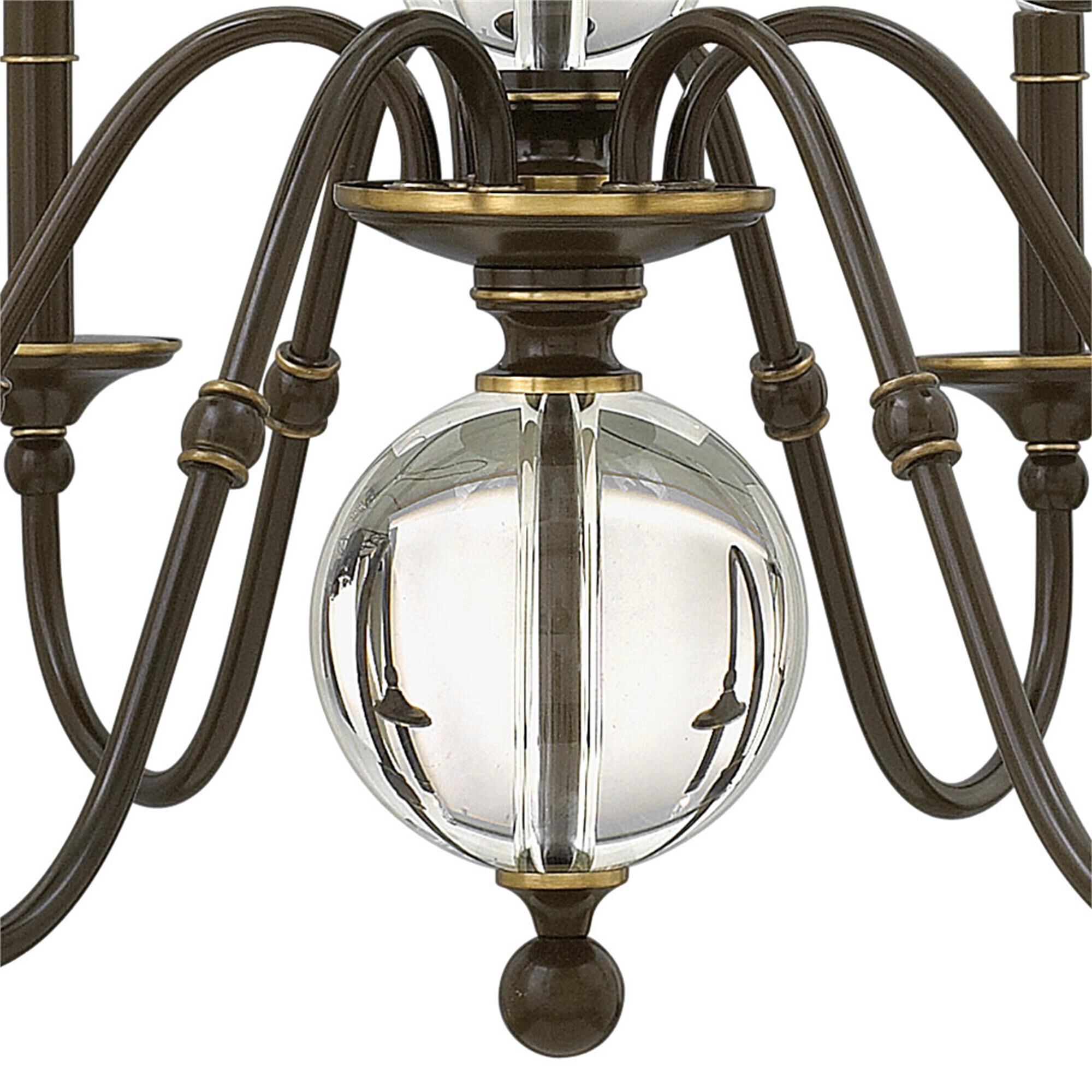 Eleanor 35 Inch Chandelier,