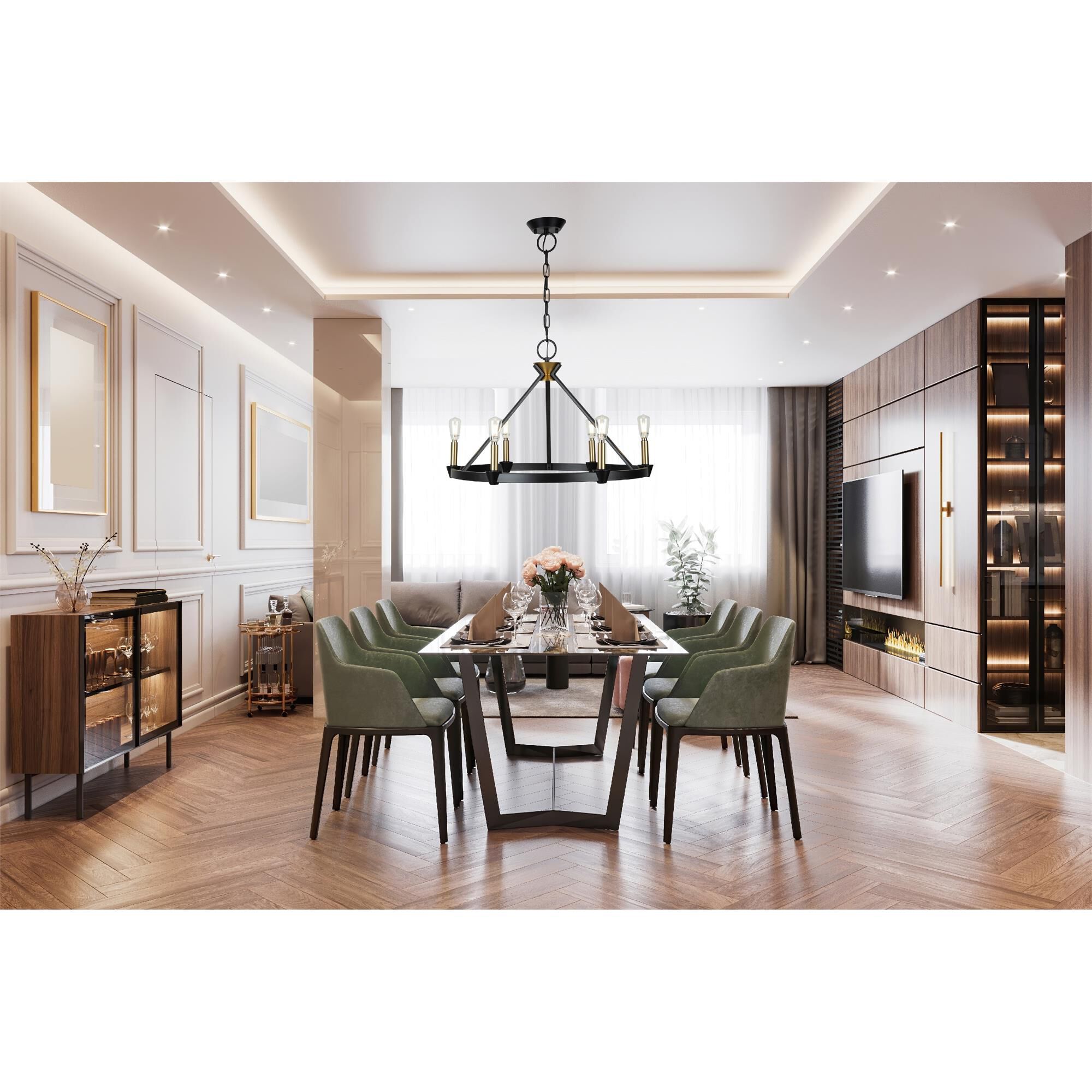 Kevin Kraemer Notting Hill 26 Inch Chandelier,