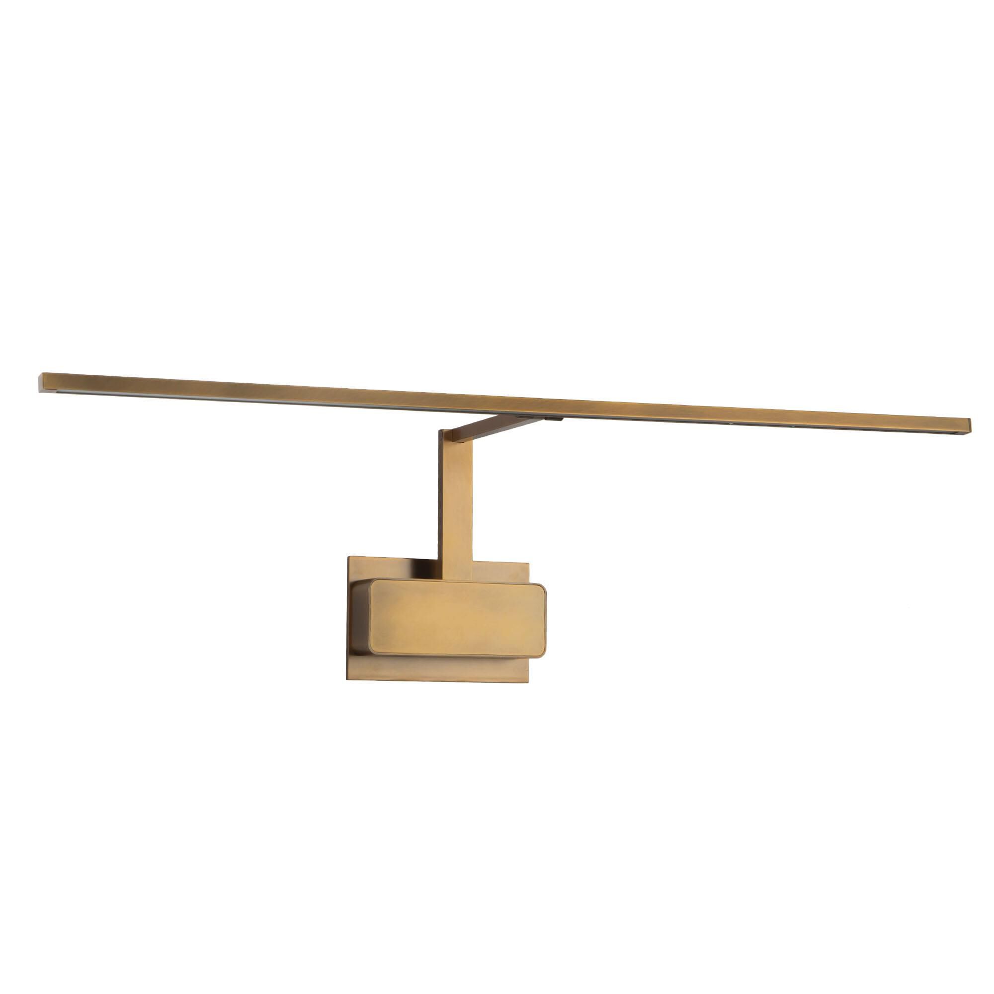 Shown in Vintage Brass finish and White Acrylic Diffuser glass
