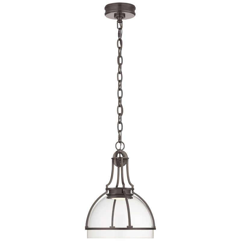 Visual Comfort Signature Collection Chapman & Myers Gracie 12 Inch LED Mini Pendant