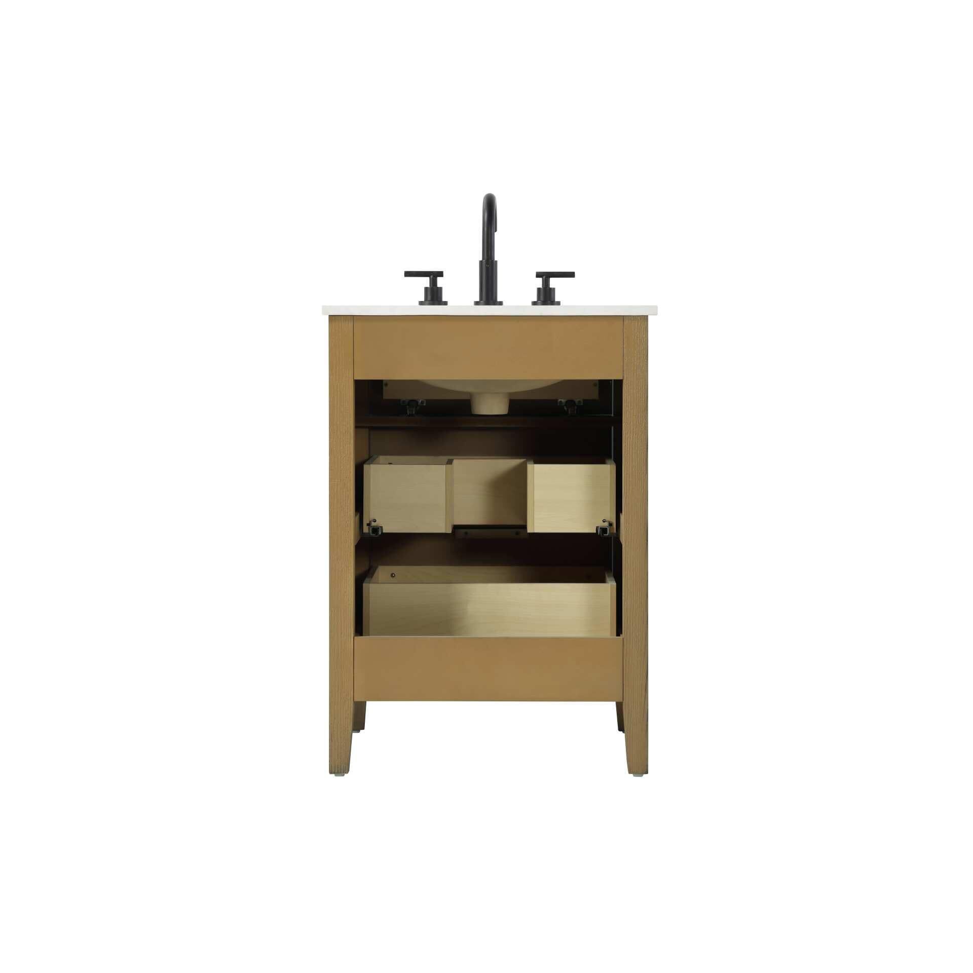 Langston 24 Inch Bath Vanity by Elegant Decor