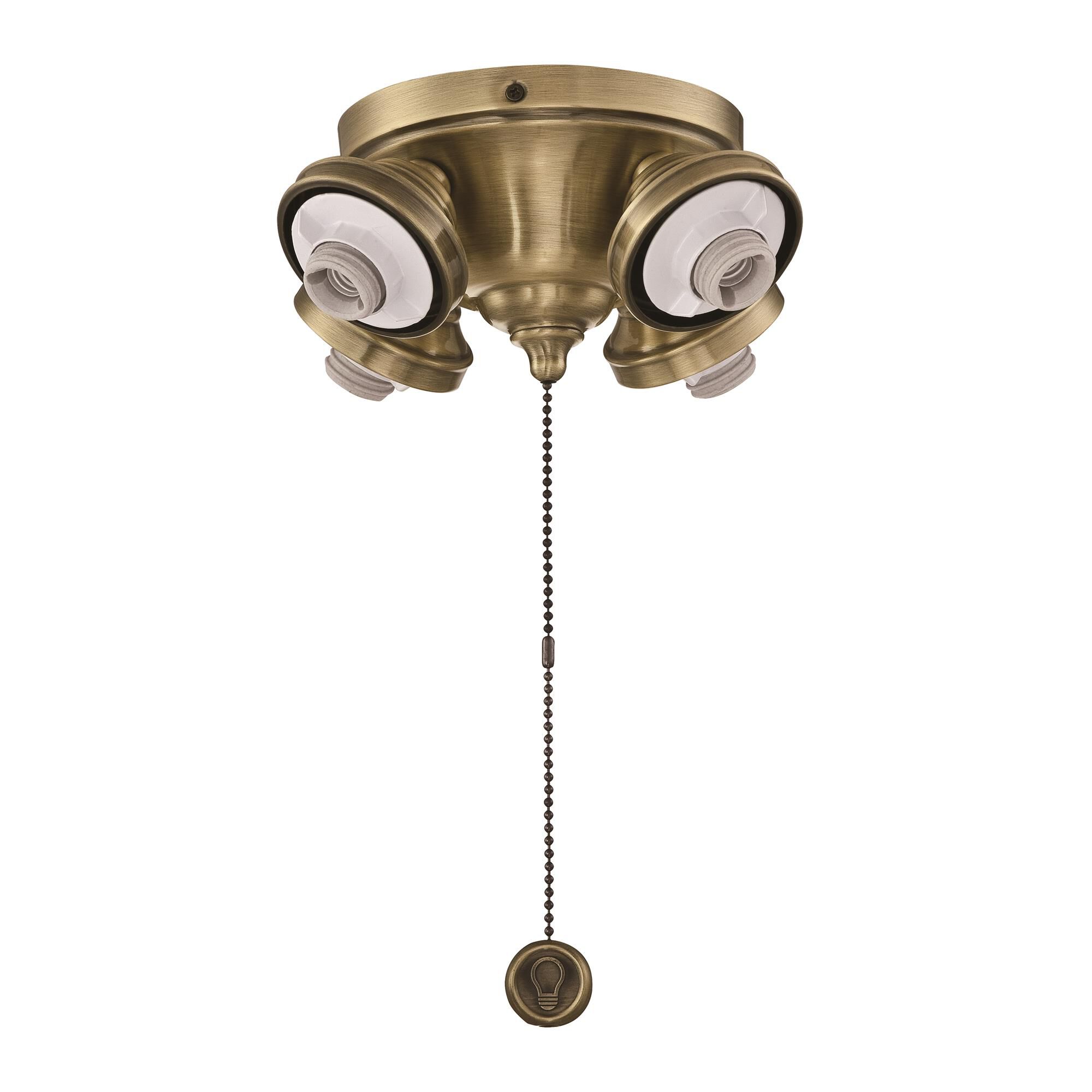 Shown in Antique Brass finish