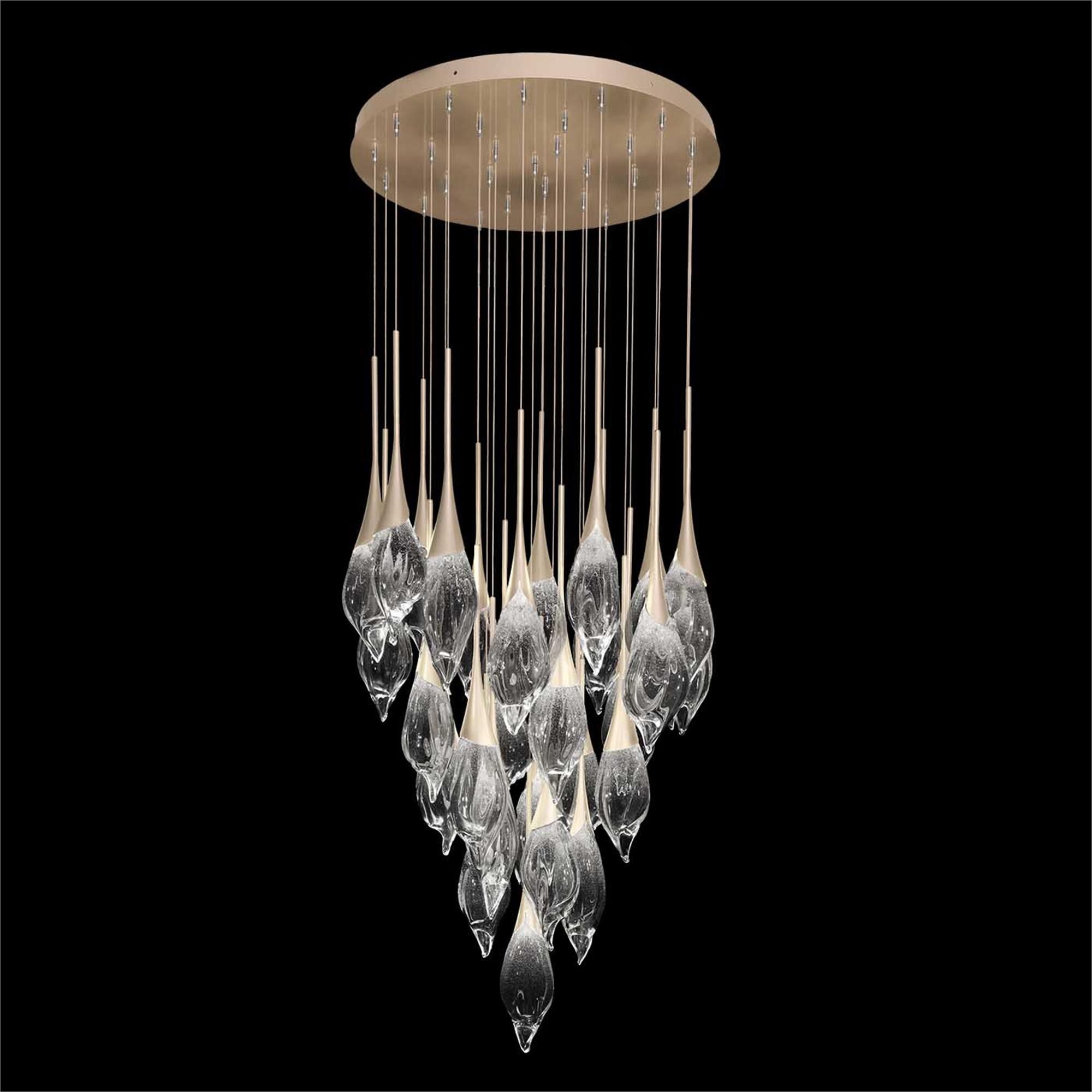 Mayu 33 Inch Multi Light Pendant by Fine Art Handcrafted Lighting