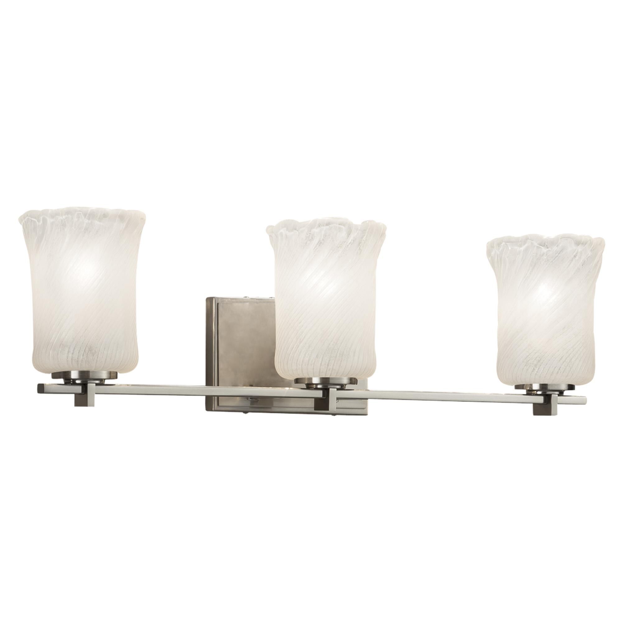 Veneto Luce 24 Inch 3 Light Bath Vanity Light by Justice Design Group