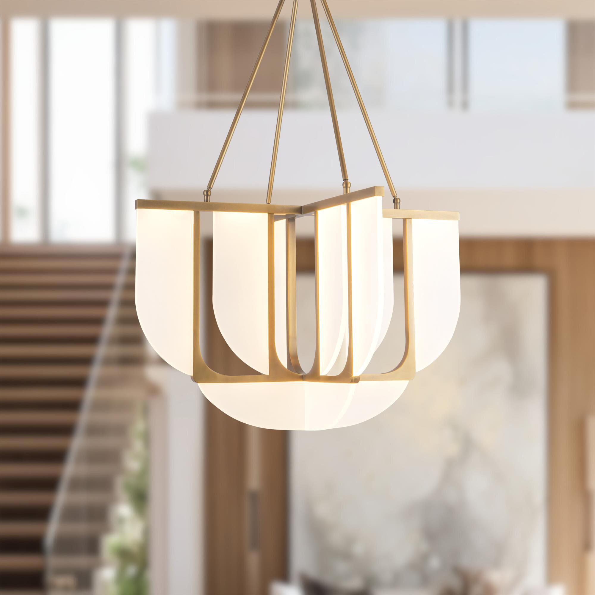 Elisa Carlucci Anders 30 Inch Large Pendant by Alora Lighting