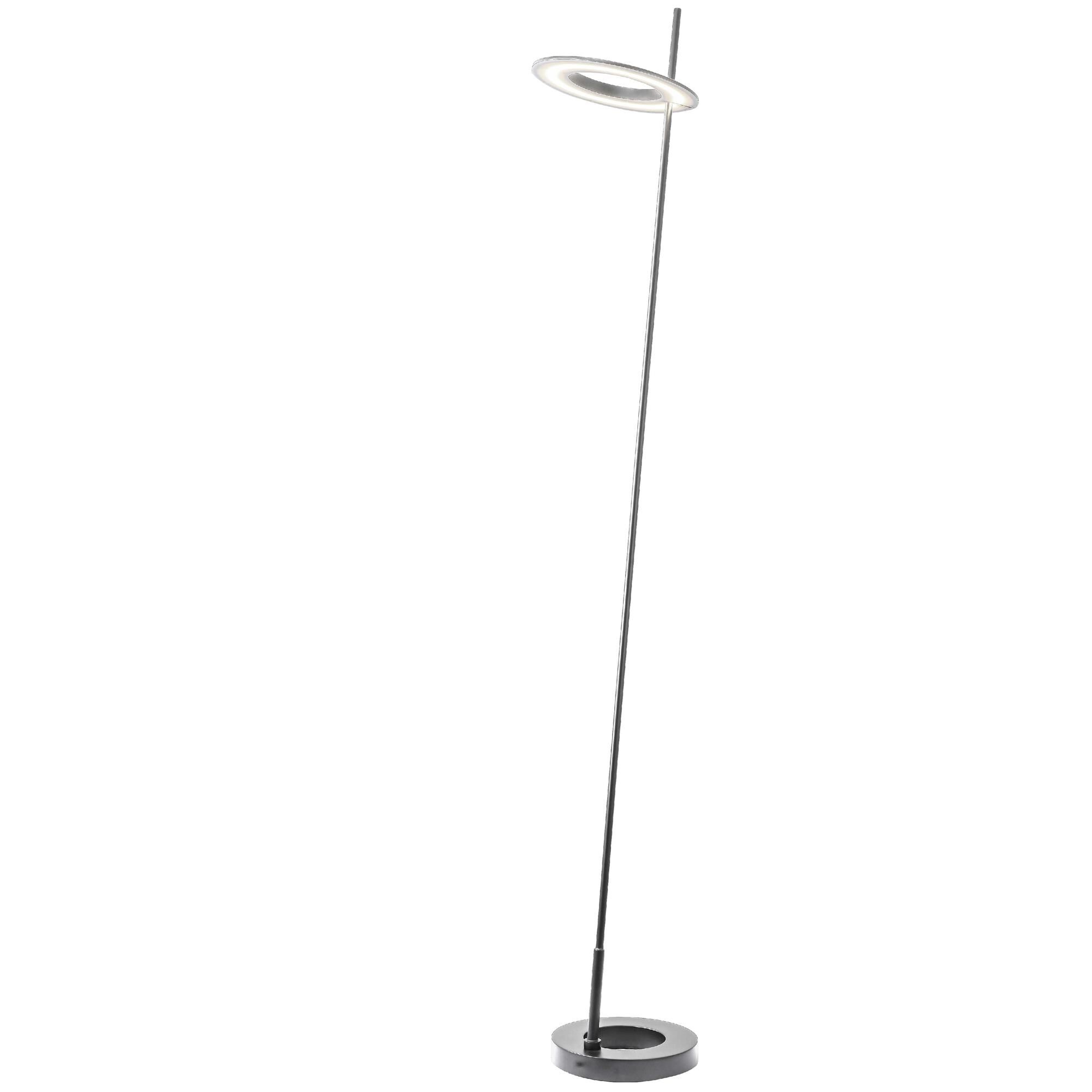 Shown in Satin Chrome finish and White shade