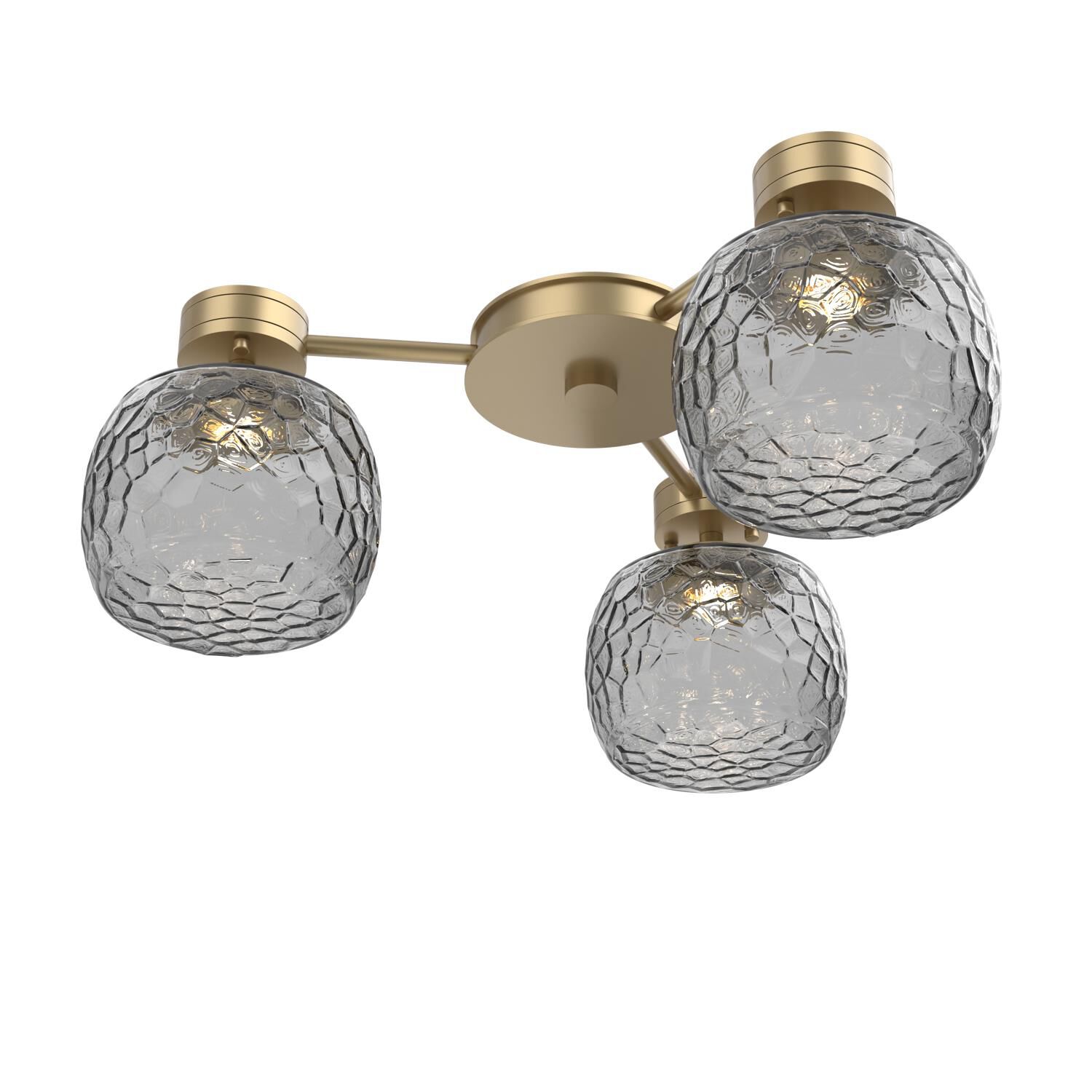 Levi Wilson Vessel 24 Inch Semi Flush Mount by Hammerton Studio