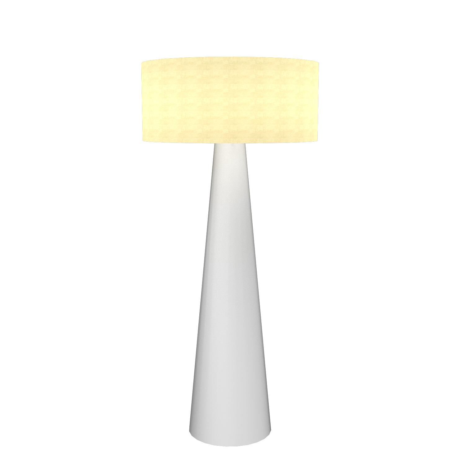 Shown in White finish and Raw Cotton shade