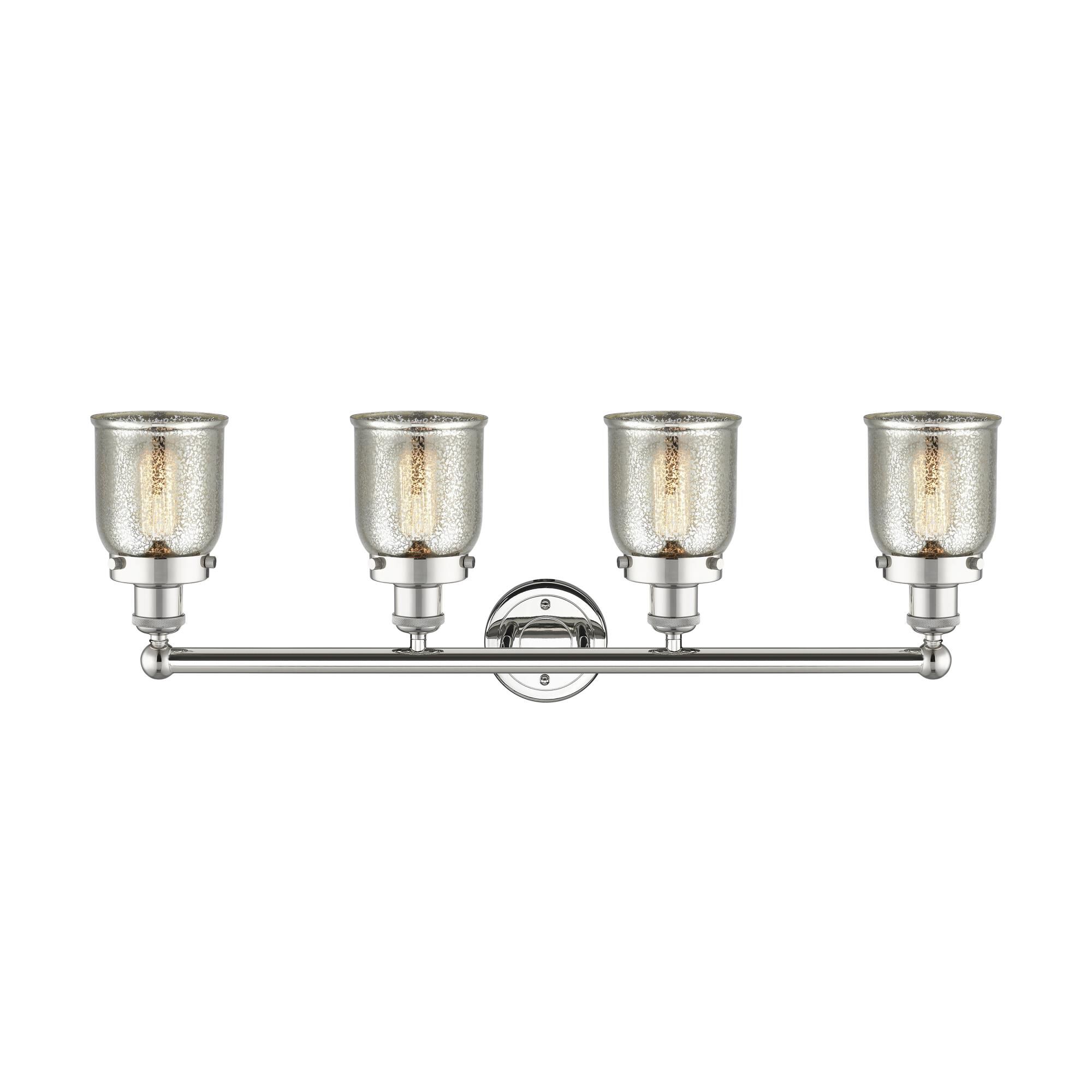 Shown in Polished Nickel finish and Silver Plated Mercury glass