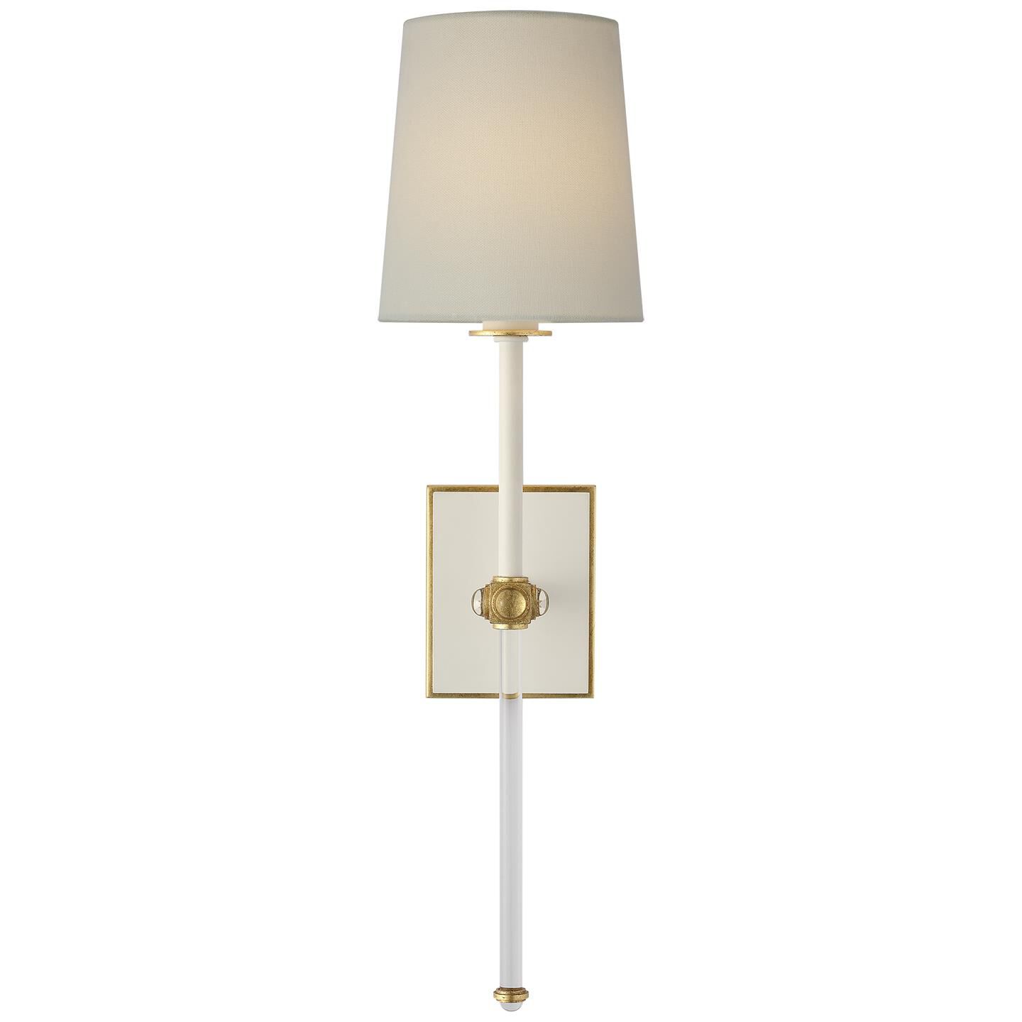 Shown in Matte White and Crystal finish