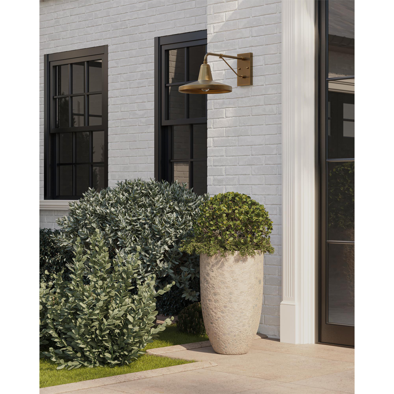 Mariner 10 Inch Outdoor Wall Light by Currey & Company