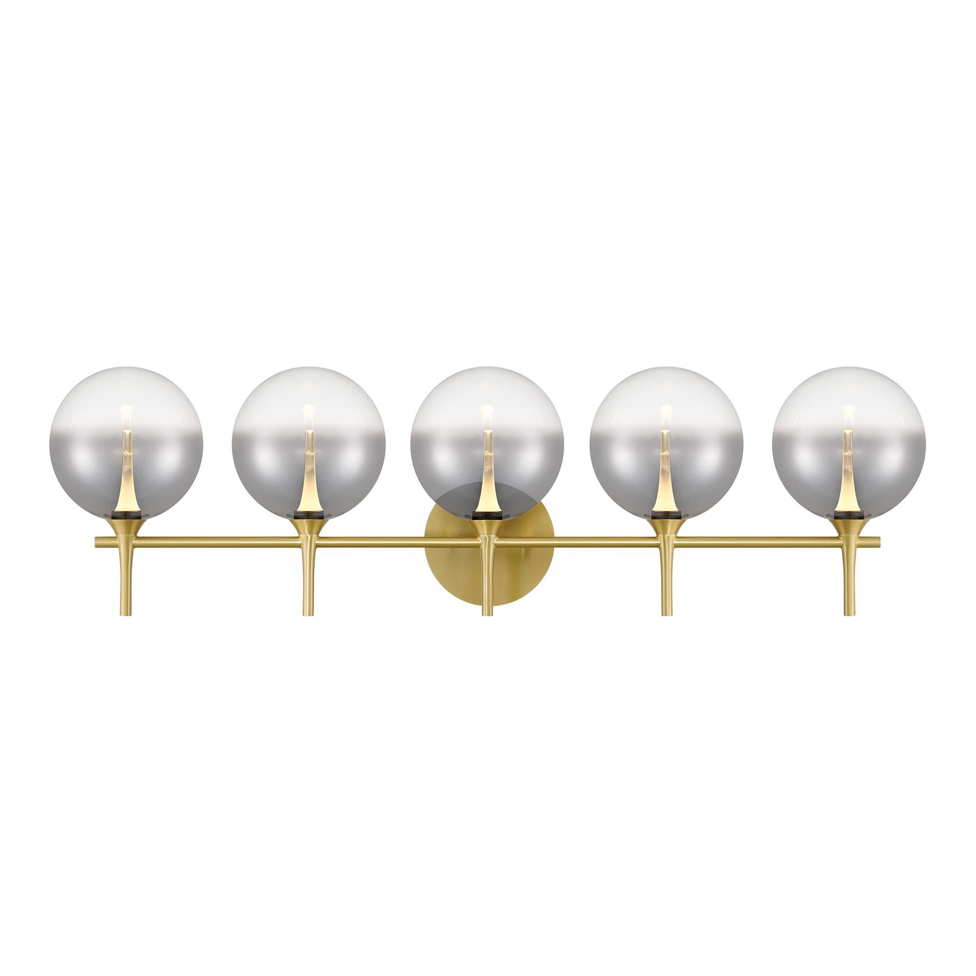 Shown in Gold finish and Smoked glass