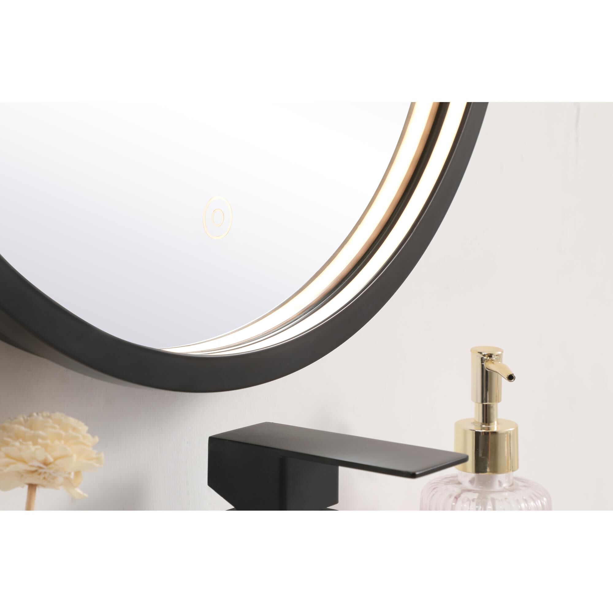 Pier LED Lighted Mirror by Elegant Decor