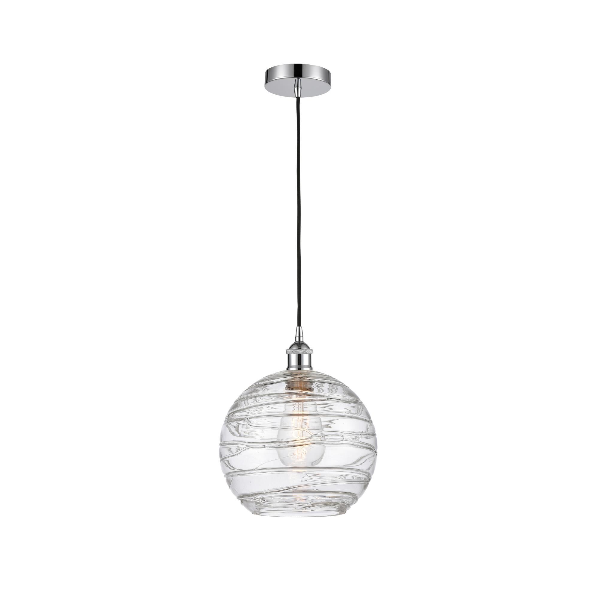Bruno Marashlian Athens Deco Swirl 10 Inch Mini Pendant by Innovations Lighting
