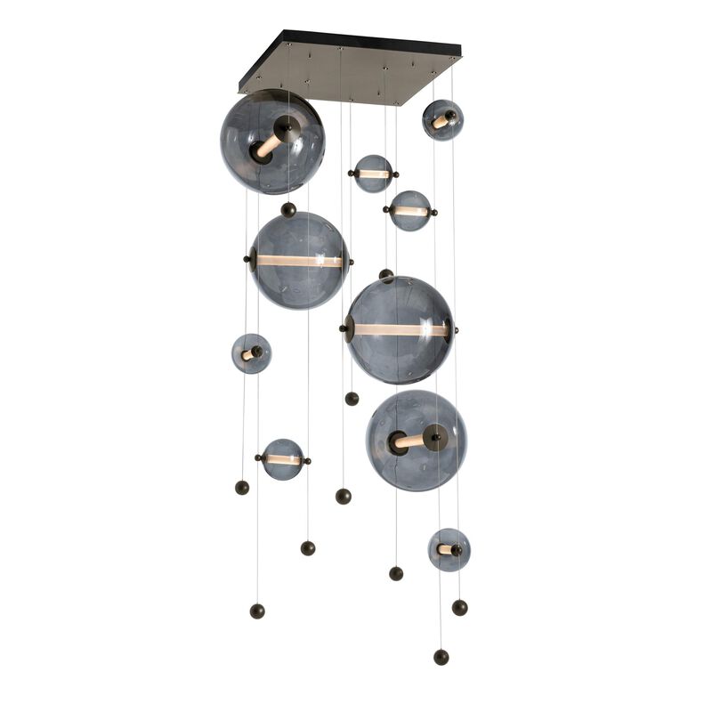Abacus 36 Inch Linear Chandelier by Hubbardton Forge