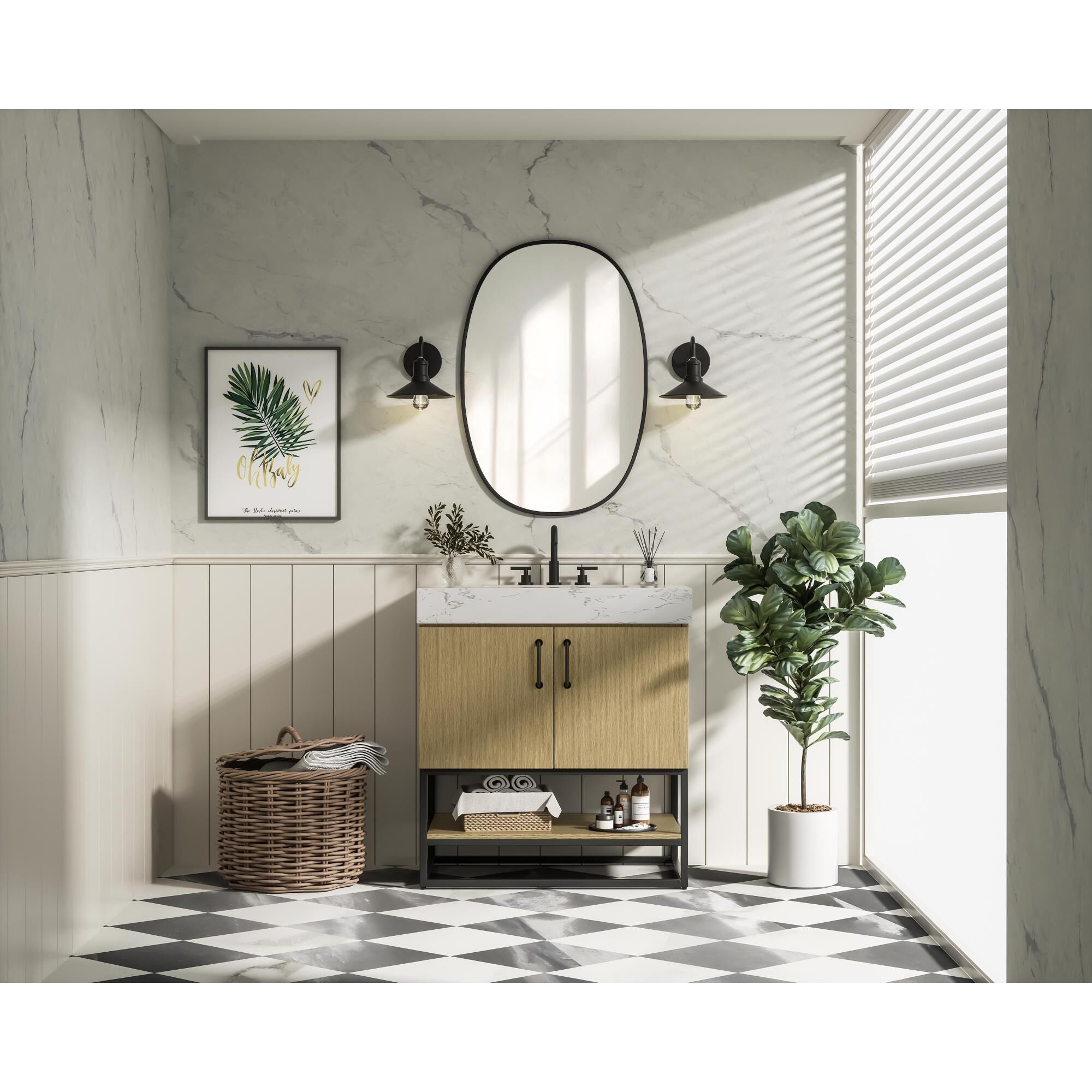 Shown in Honey Brown finish