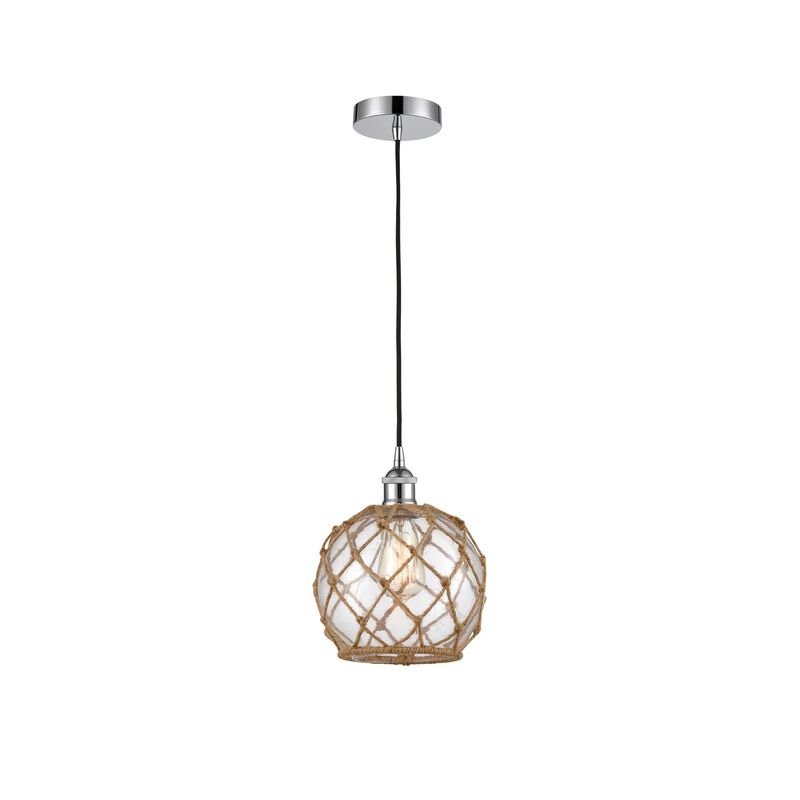 Bruno Marashlian Farmhouse Rope 8 Inch Mini Pendant by Innovations Lighting