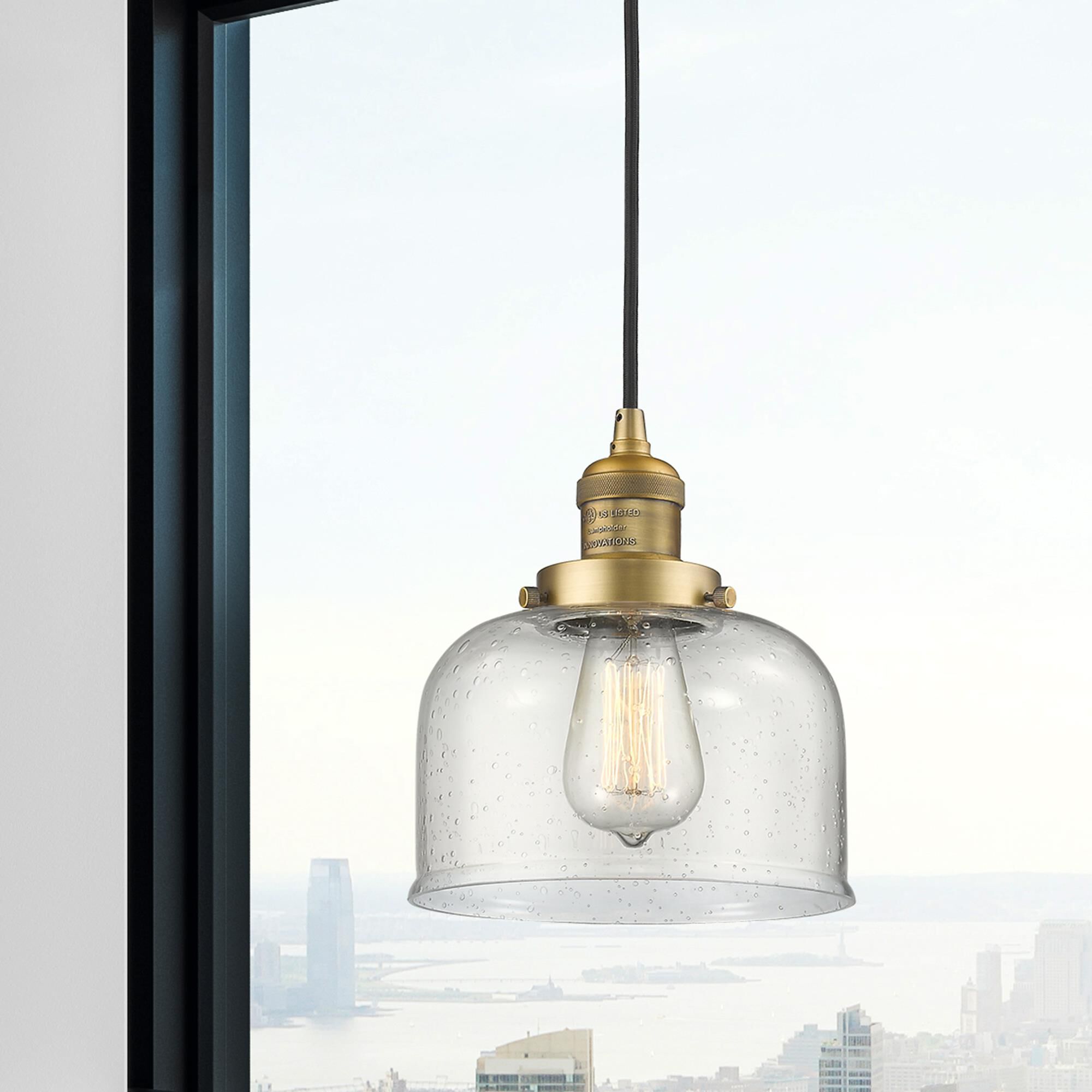 Bruno Marashlian Large Bell 8 Inch Mini Pendant by Innovations Lighting