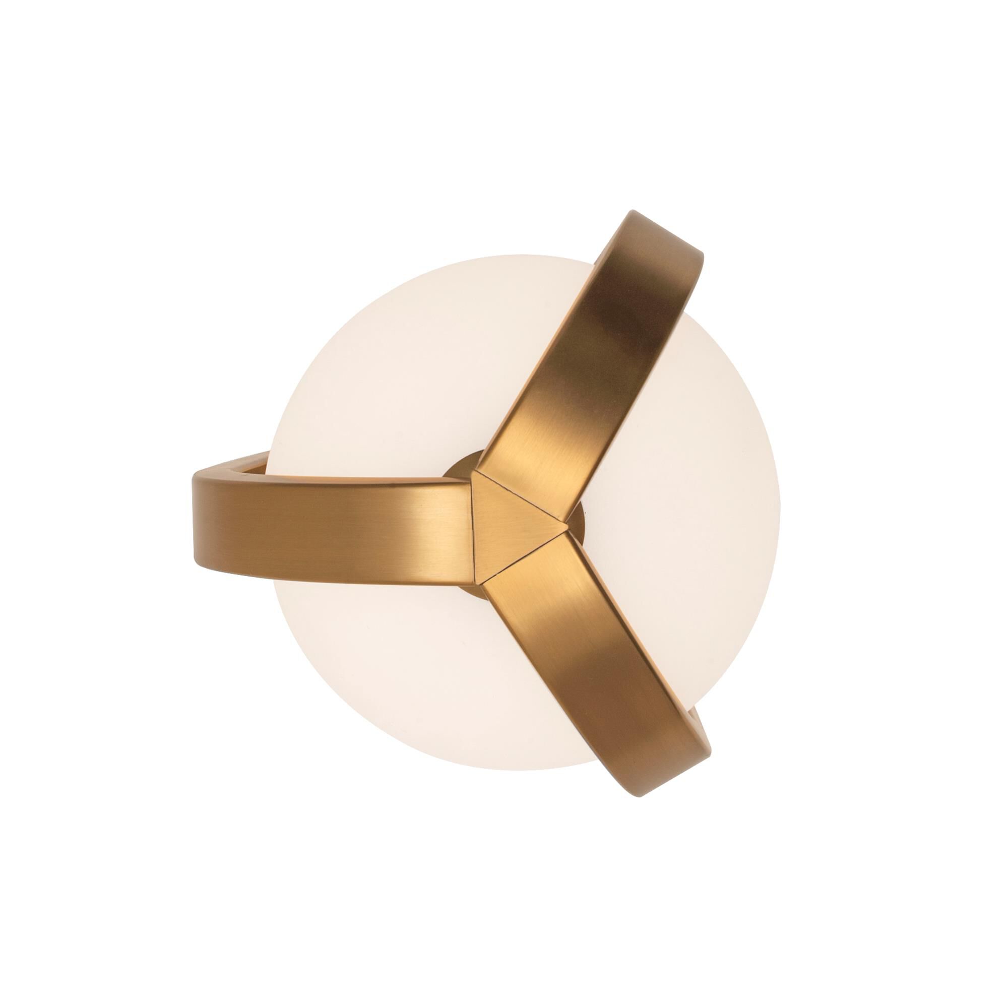 Milan 7 Inch Semi Flush Mount,