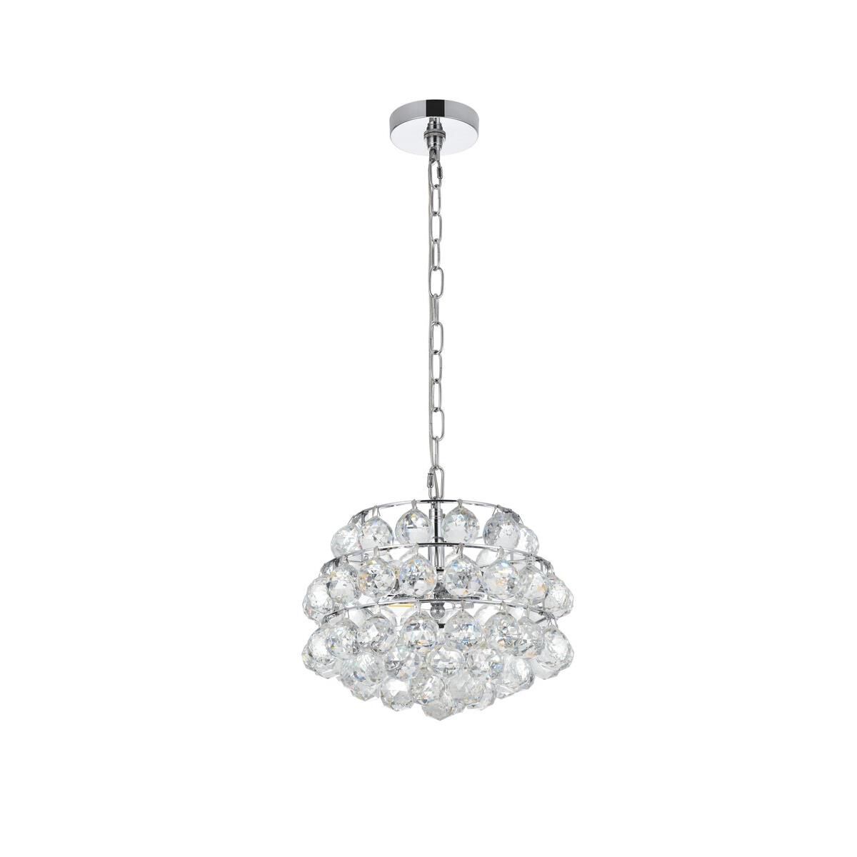 Savannah 12 Inch Mini Pendant by Elegant Lighting