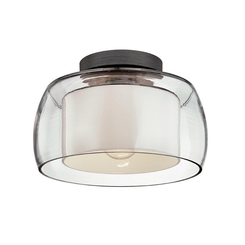 Candace 12.5 Inch Semi Flush Mount by Troy Lighting