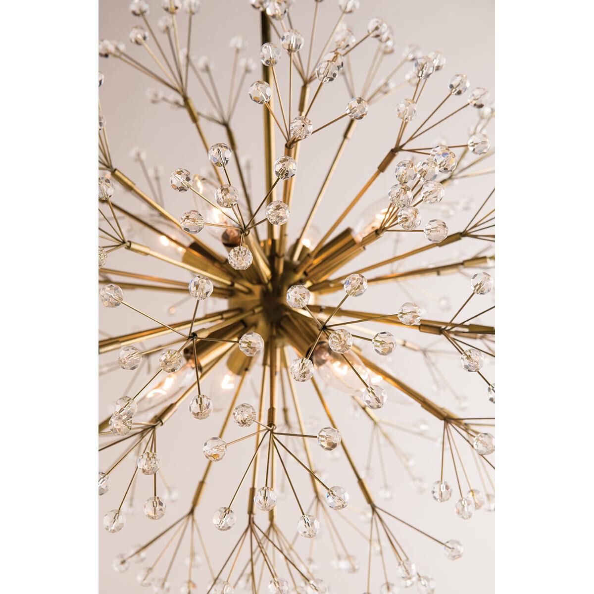 Shown in Aged Brass finish