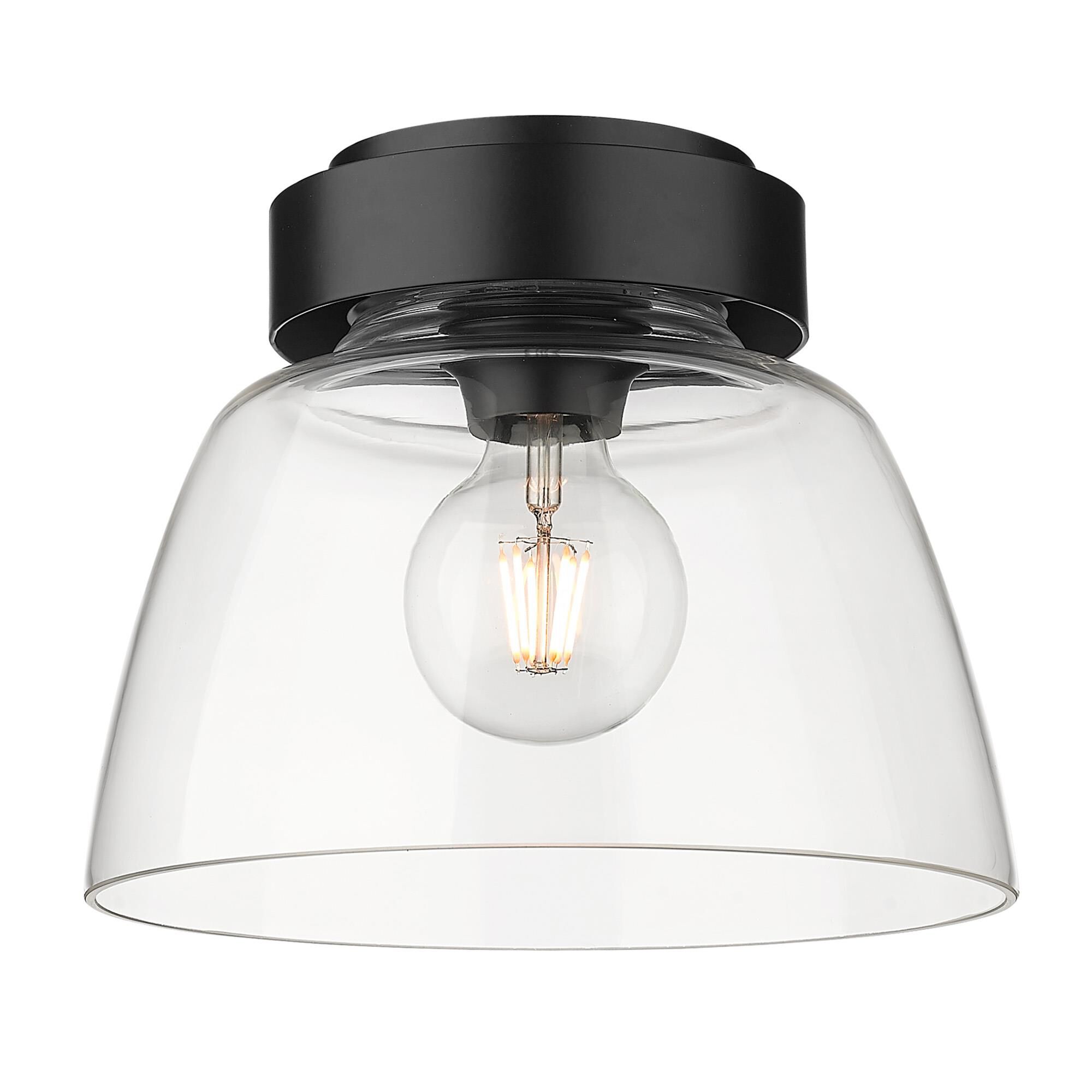 Remy 8 Inch Flush Mount by Golden Lighting