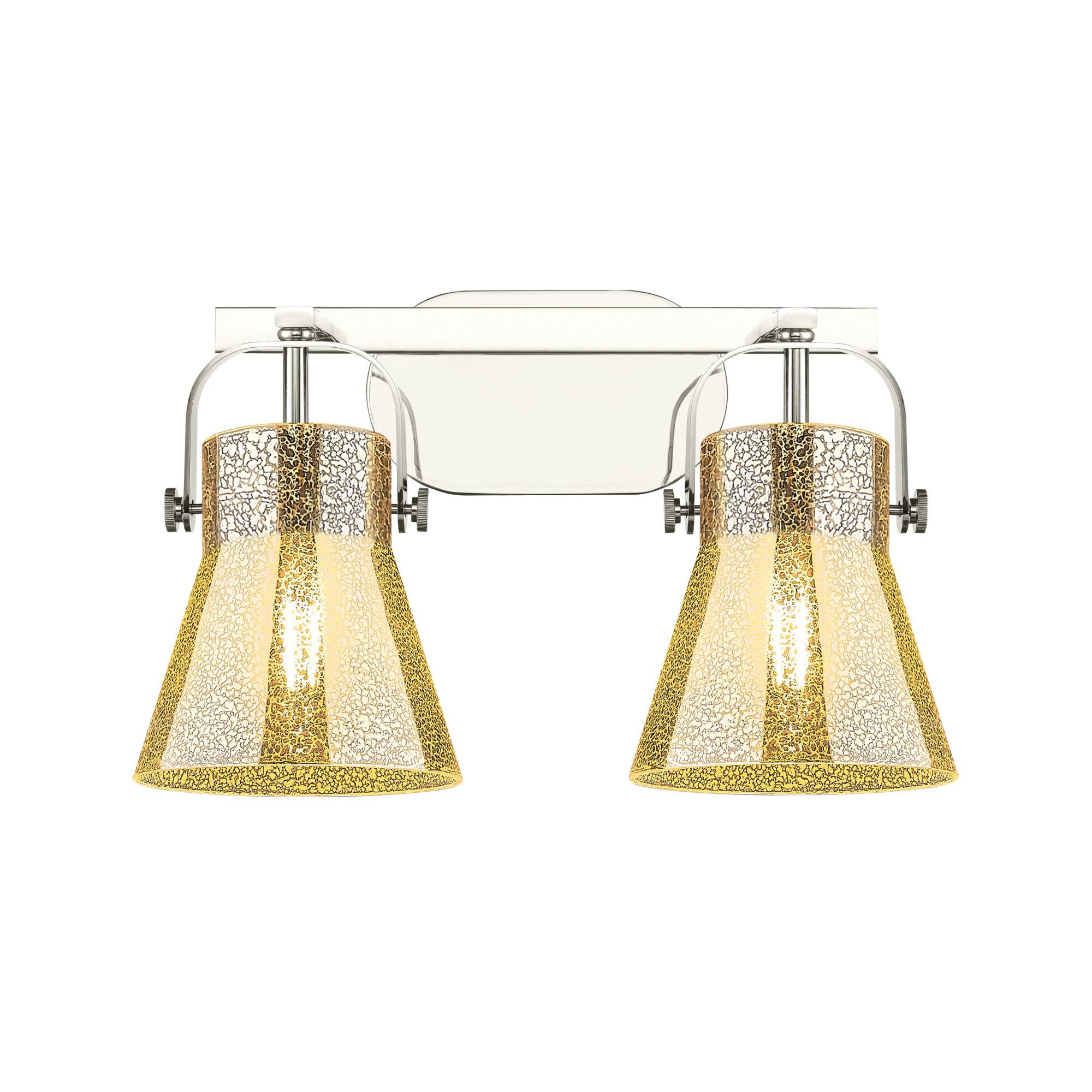 Shown in Polished Nickel finish and Mercury shade