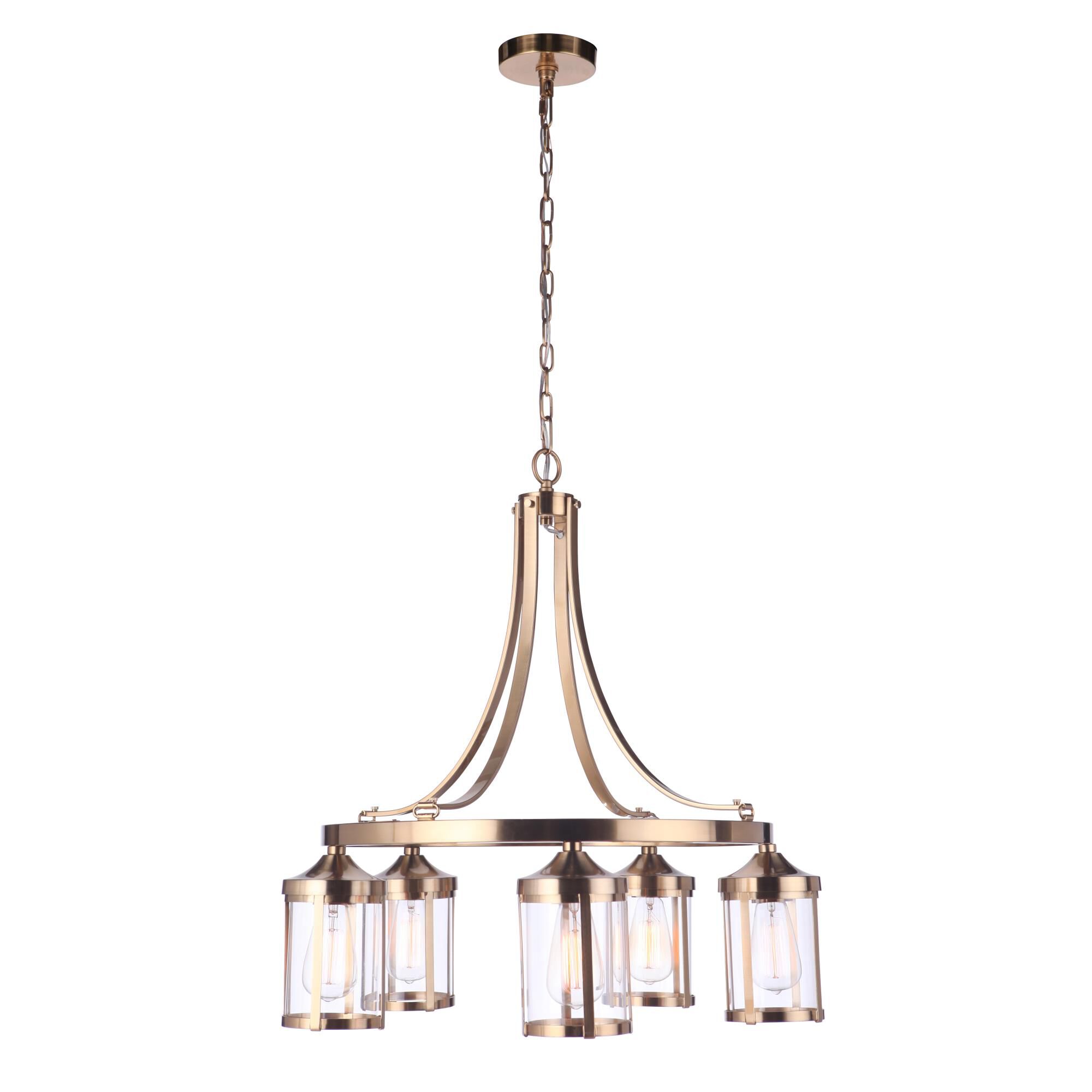 Elliot 26 Inch 5 Light Chandelier by Craftmade