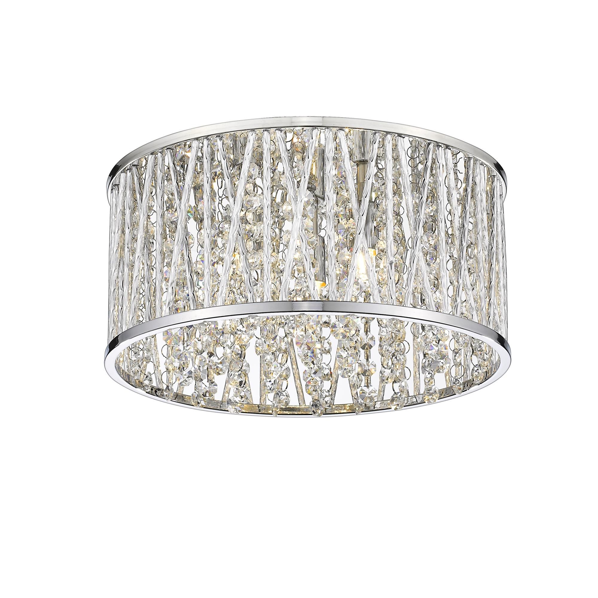 Terra 12 Inch 3 Light Flush Mount by Z-Lite