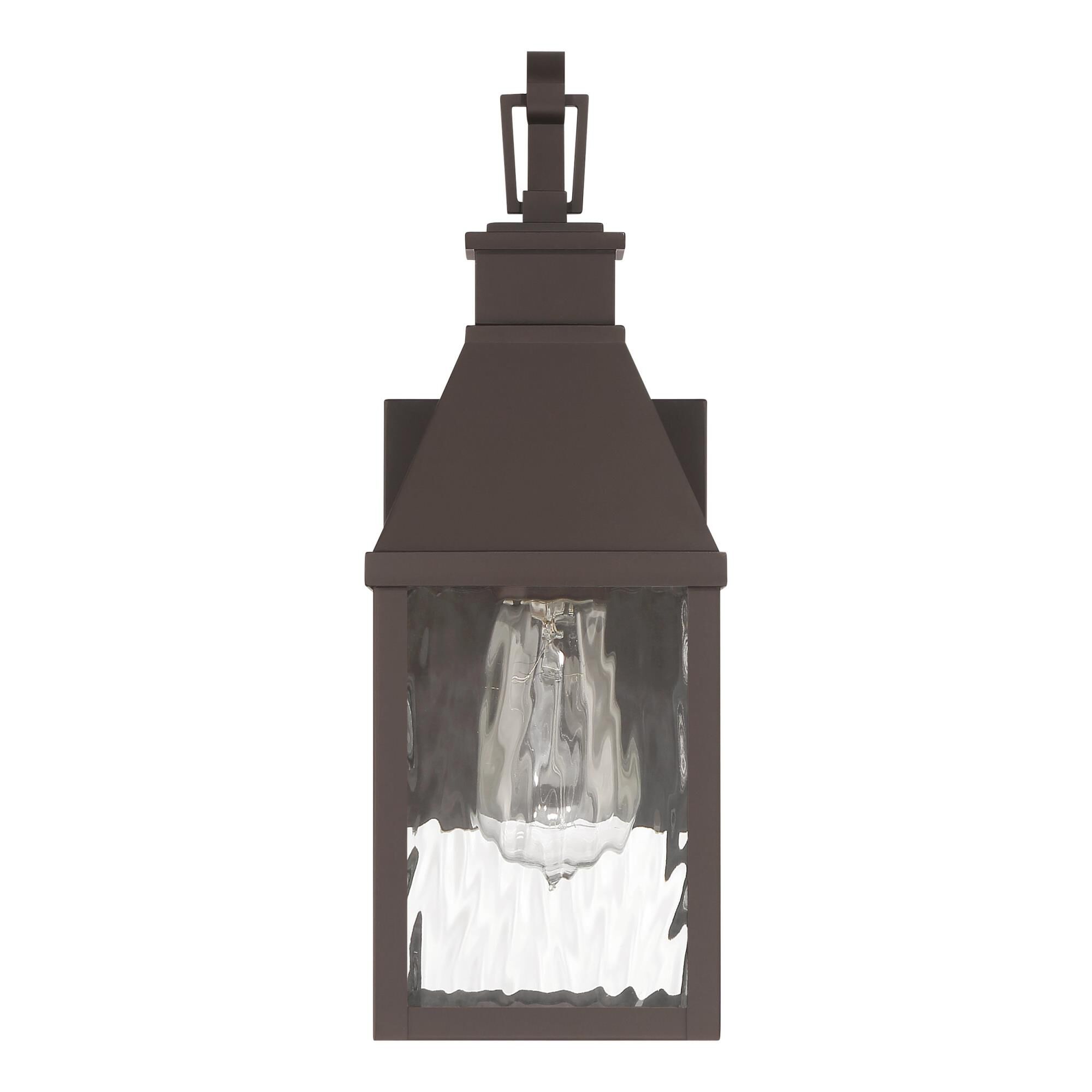 Shown in Dark Bronze finish and Clear Water glass