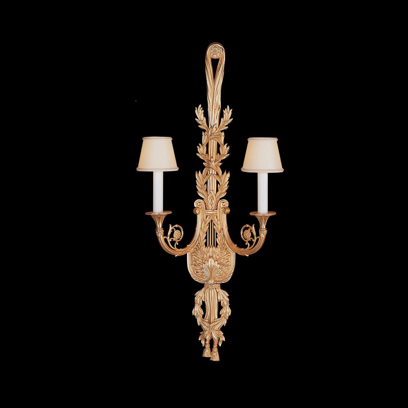Shown in Antique Gold Plated finish