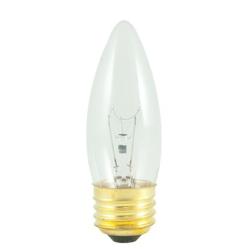 40 Watt 2700K B10 Incandescent Light Bulb,