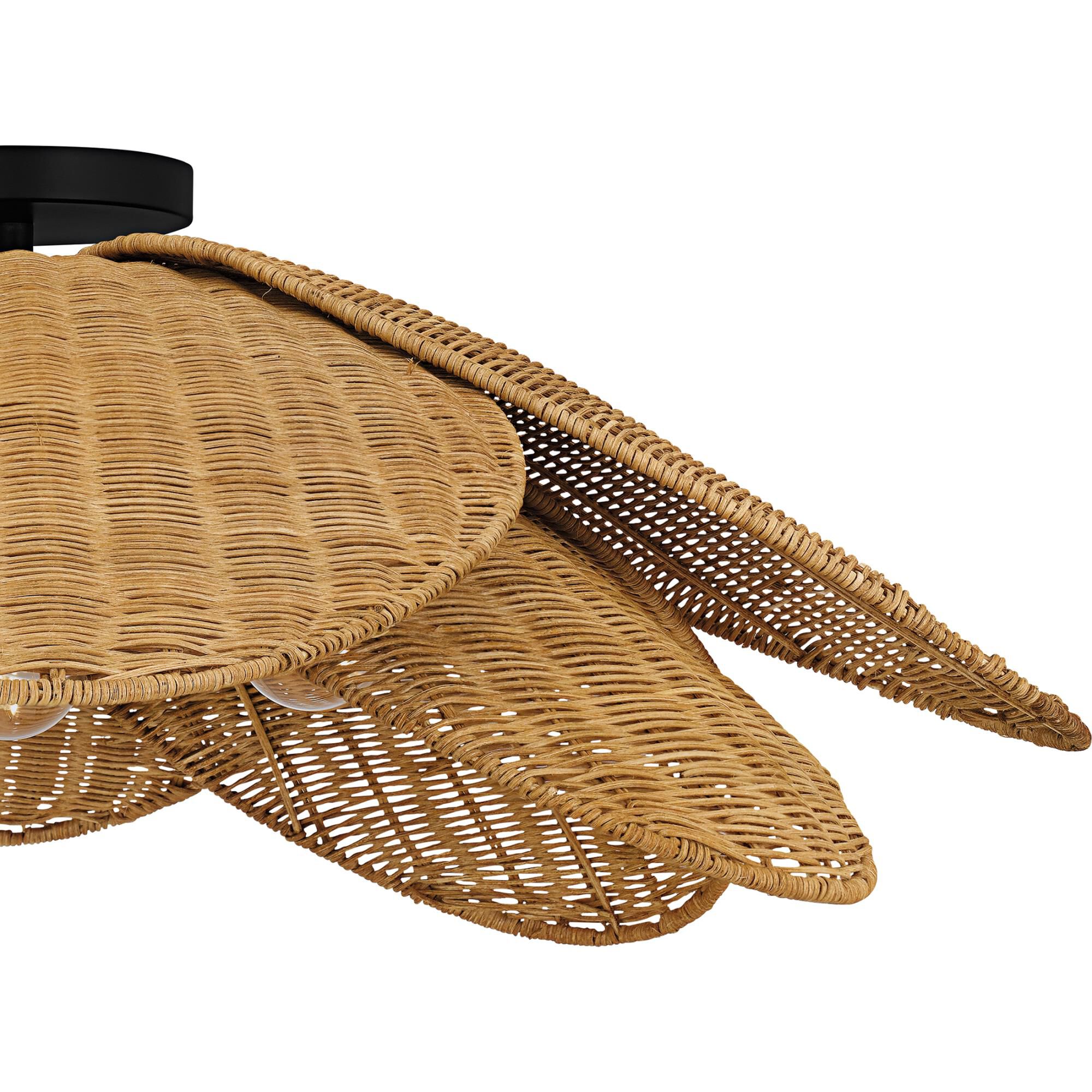 Willa 30 Inch Semi Flush Mount by Quoizel