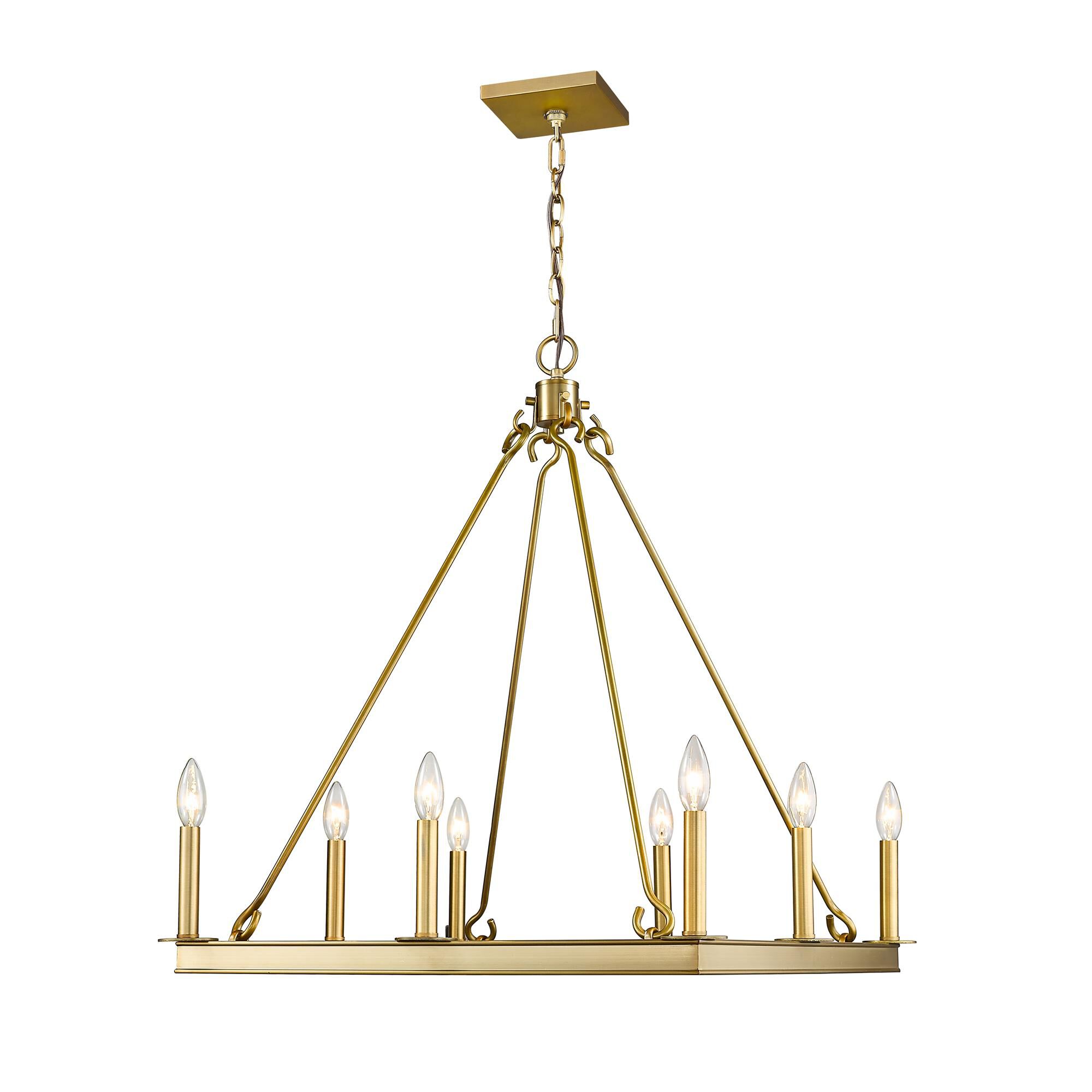 Barclay 26 Inch 8 Light Chandelier by Z-Lite