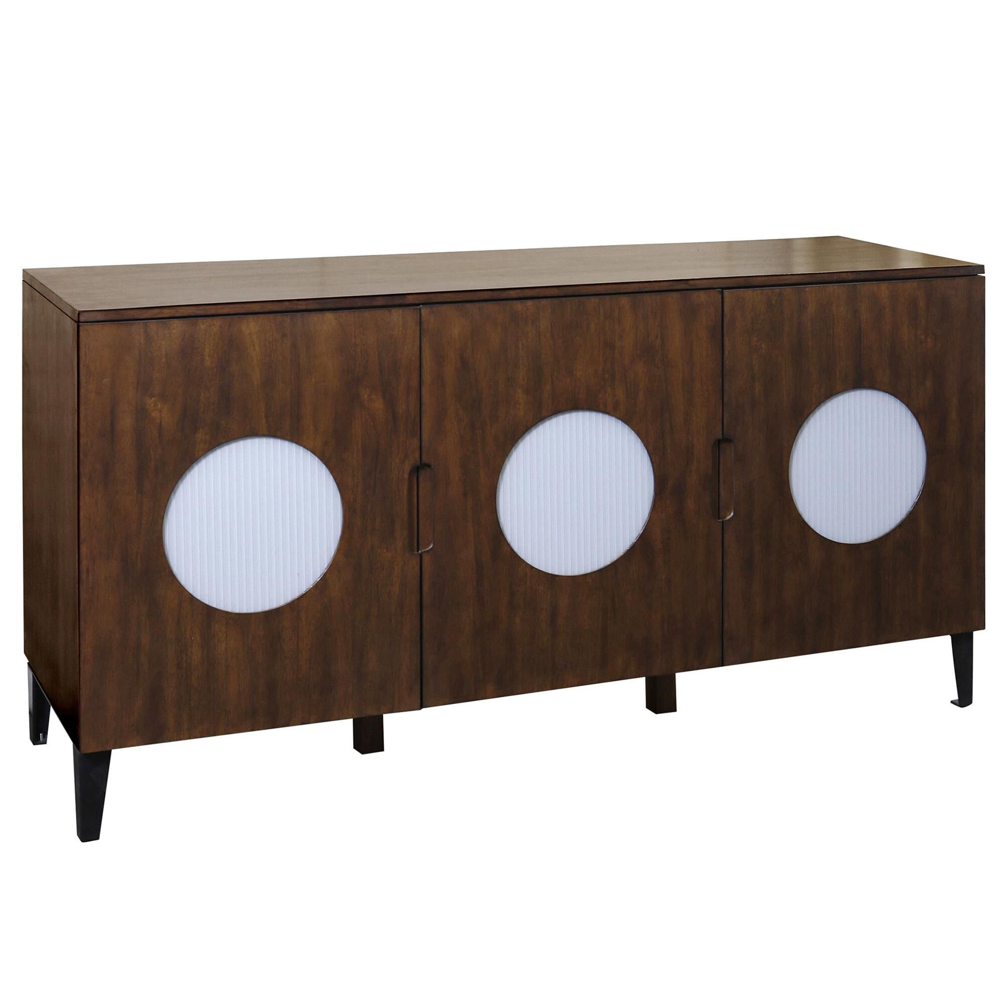 Shown in Dark Walnut, White and Black finish
