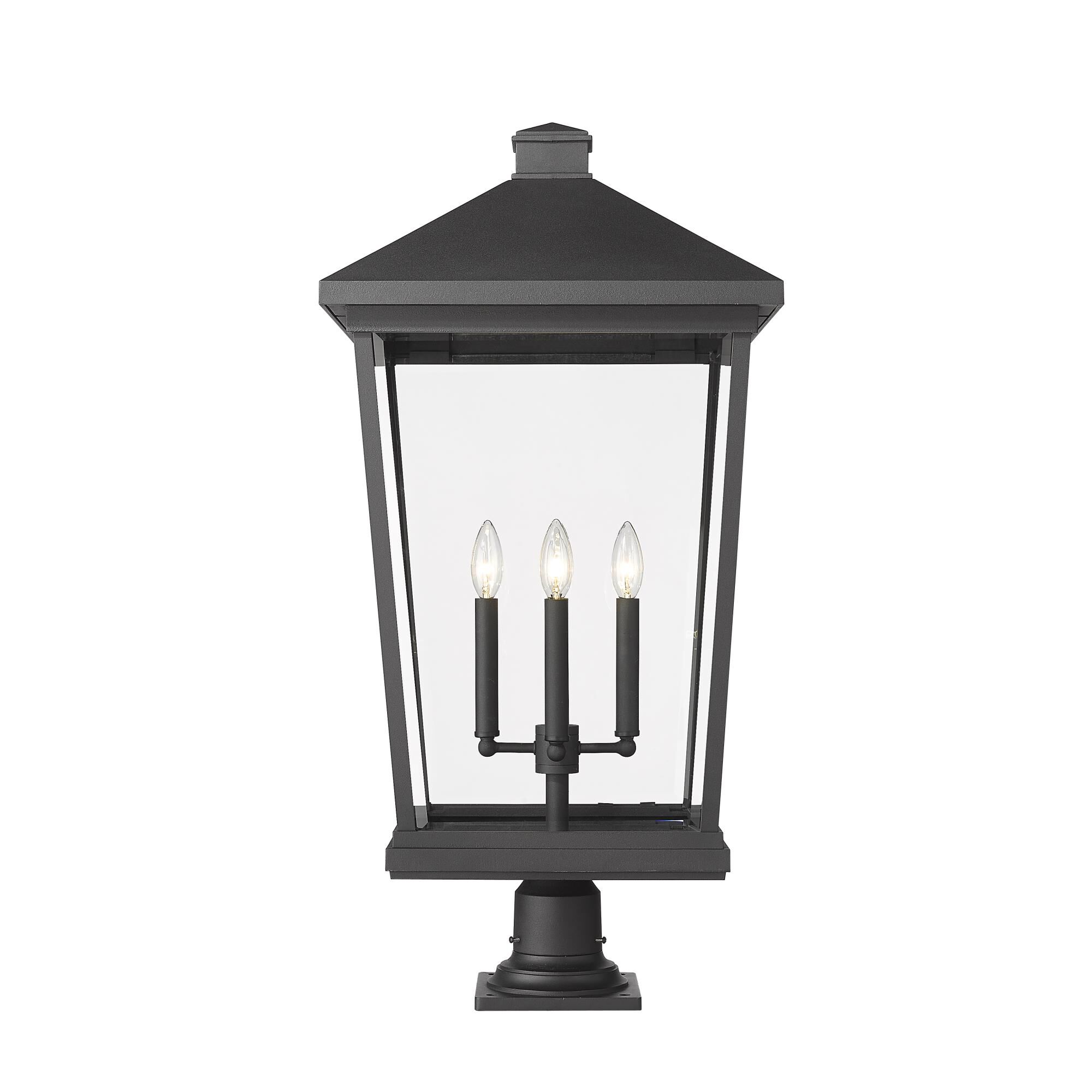 Beacon 33 Inch Tall 4 Light Outdoor Pier Lamp by Z-Lite